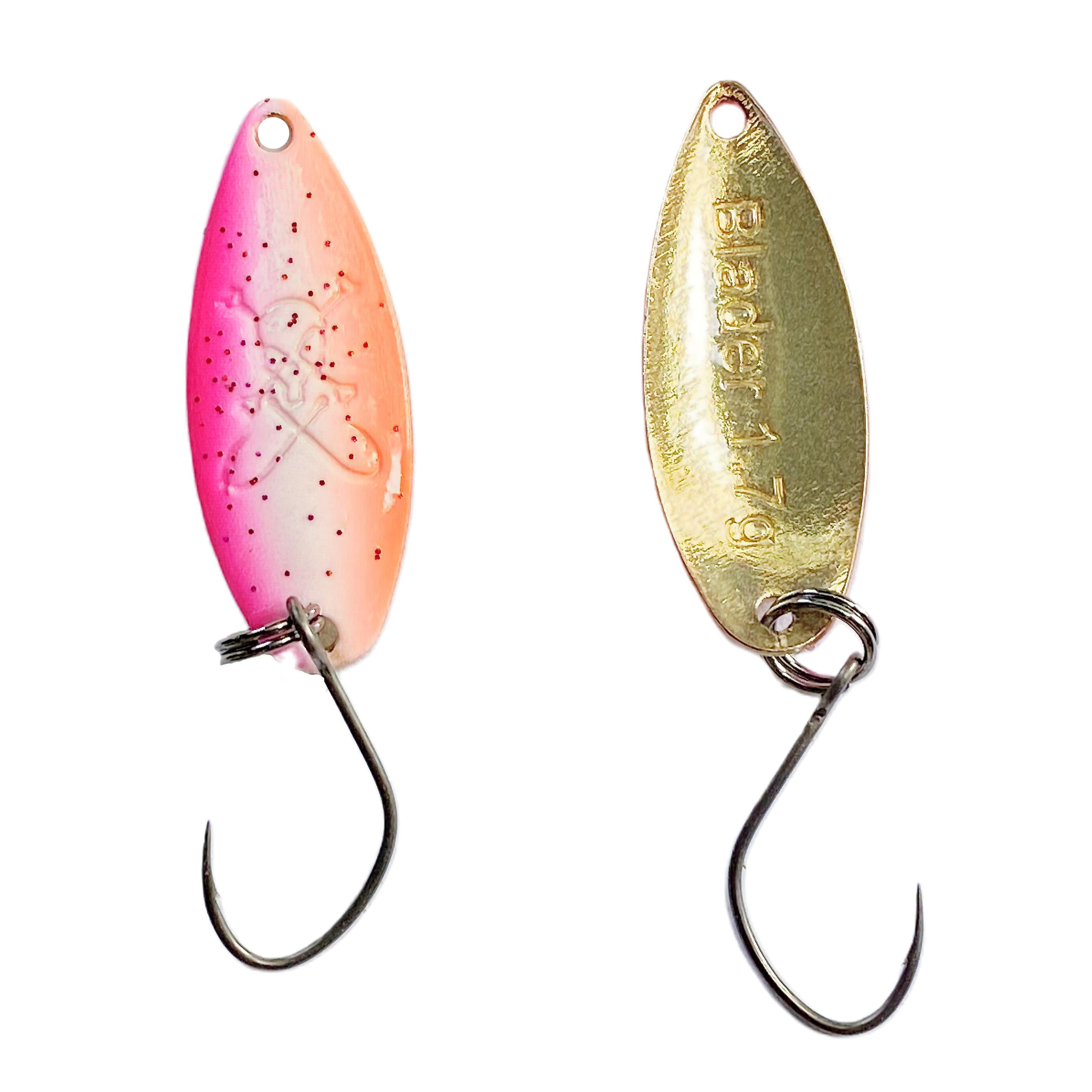 Forellenspoon Blader mit 1,7 Gramm, Farbe 3 (Glow in the dark)