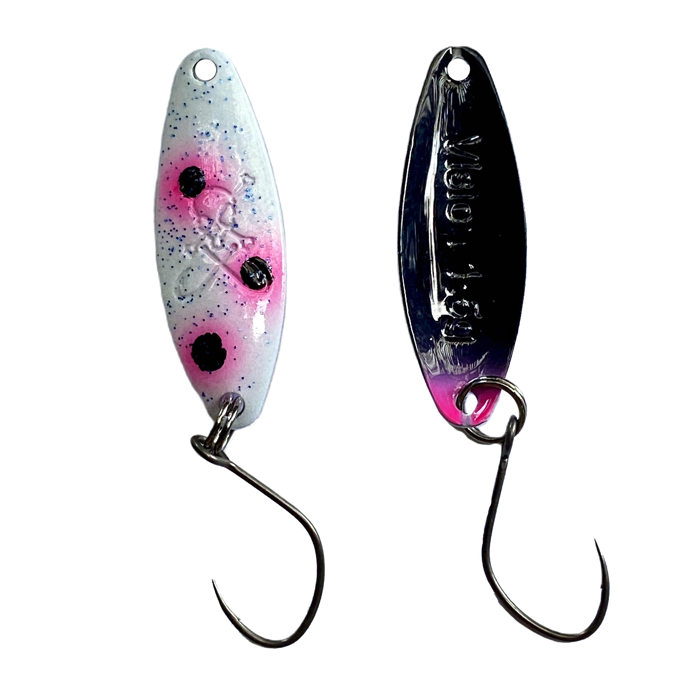 Forellenspoon Vision mit 1,5 Gramm, Farbe 9 (Glow in the dark)