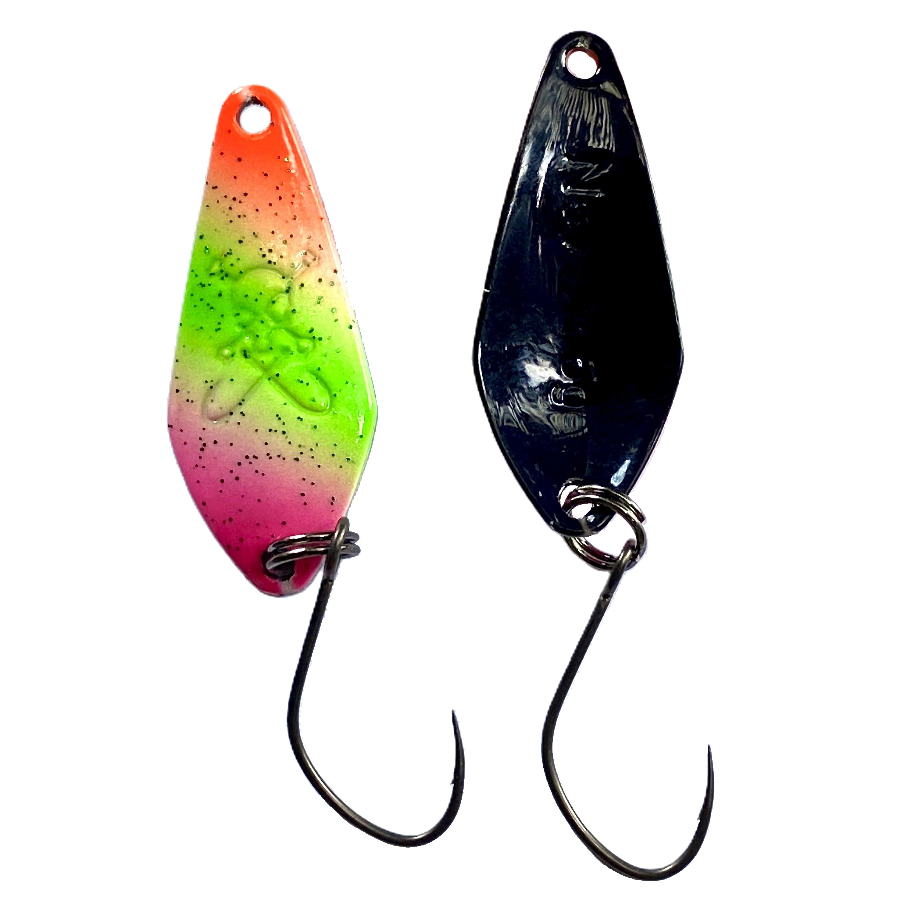 Forellenspoon Gills mit 0,6 Gramm, Farbe 12 (Glow in the dark)