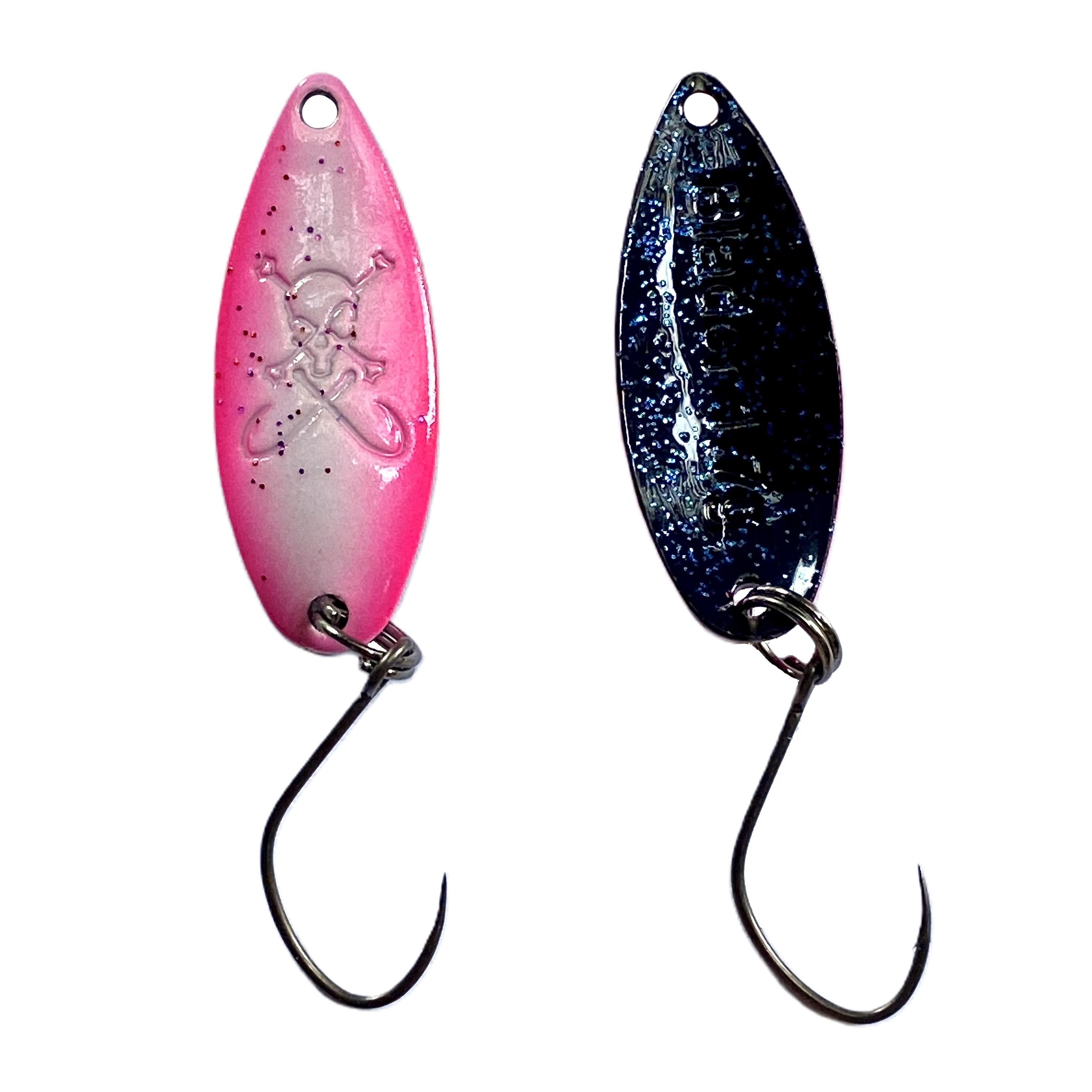 Forellenspoon Blader mit 1,7 Gramm, Farbe 13 (Glow in the dark)