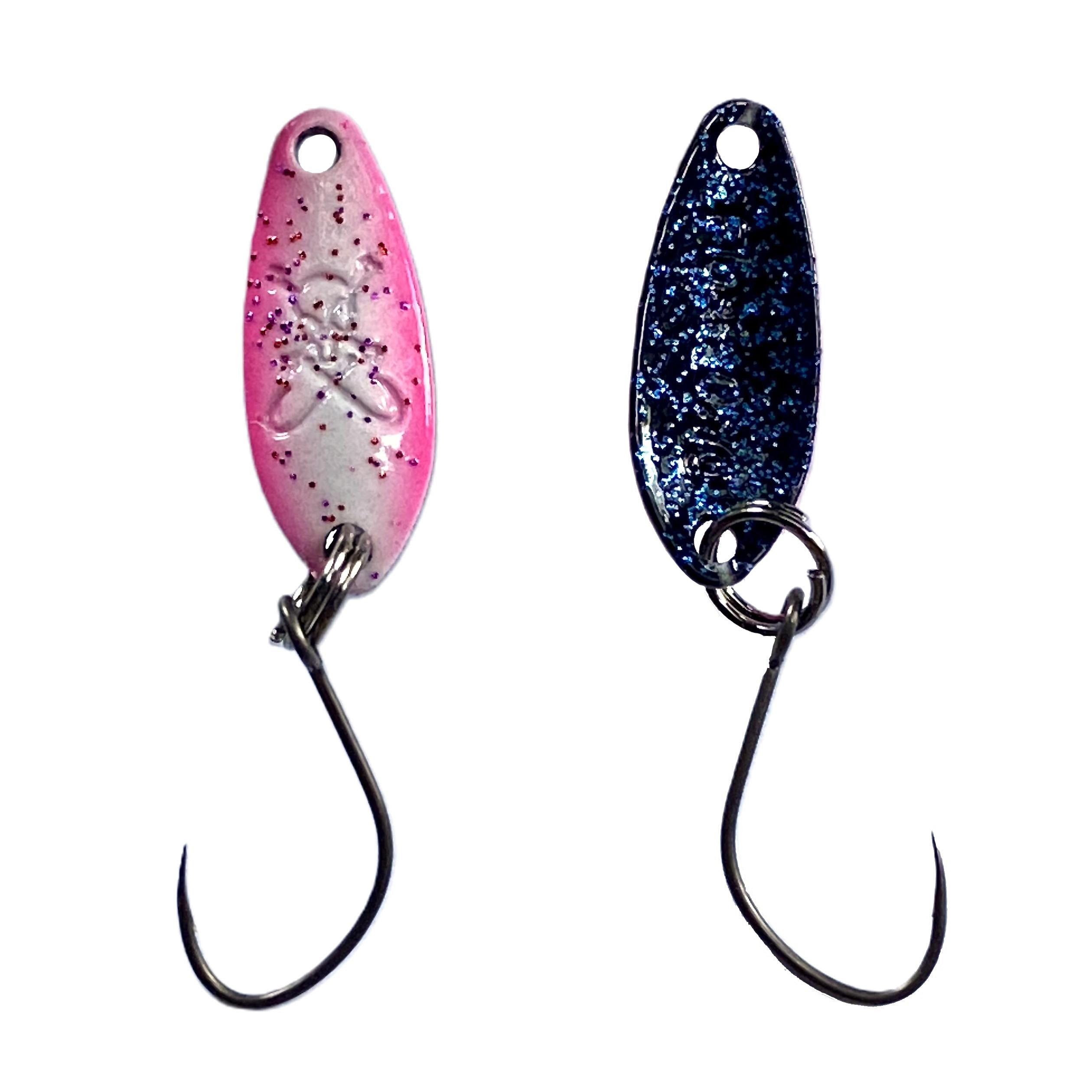 Forellenspoon Flash mit 0,7 Gramm, Farbe 13 (Glow in the dark)