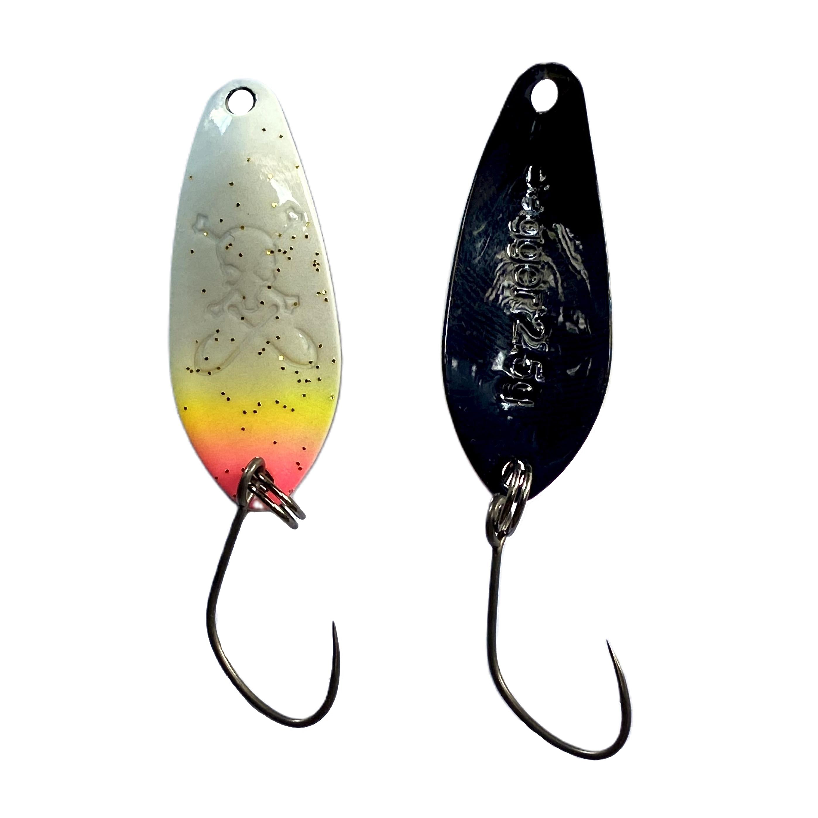 Forellenspoon Dagger mit 2,5 Gramm, Farbe 14 (Glow in the dark)