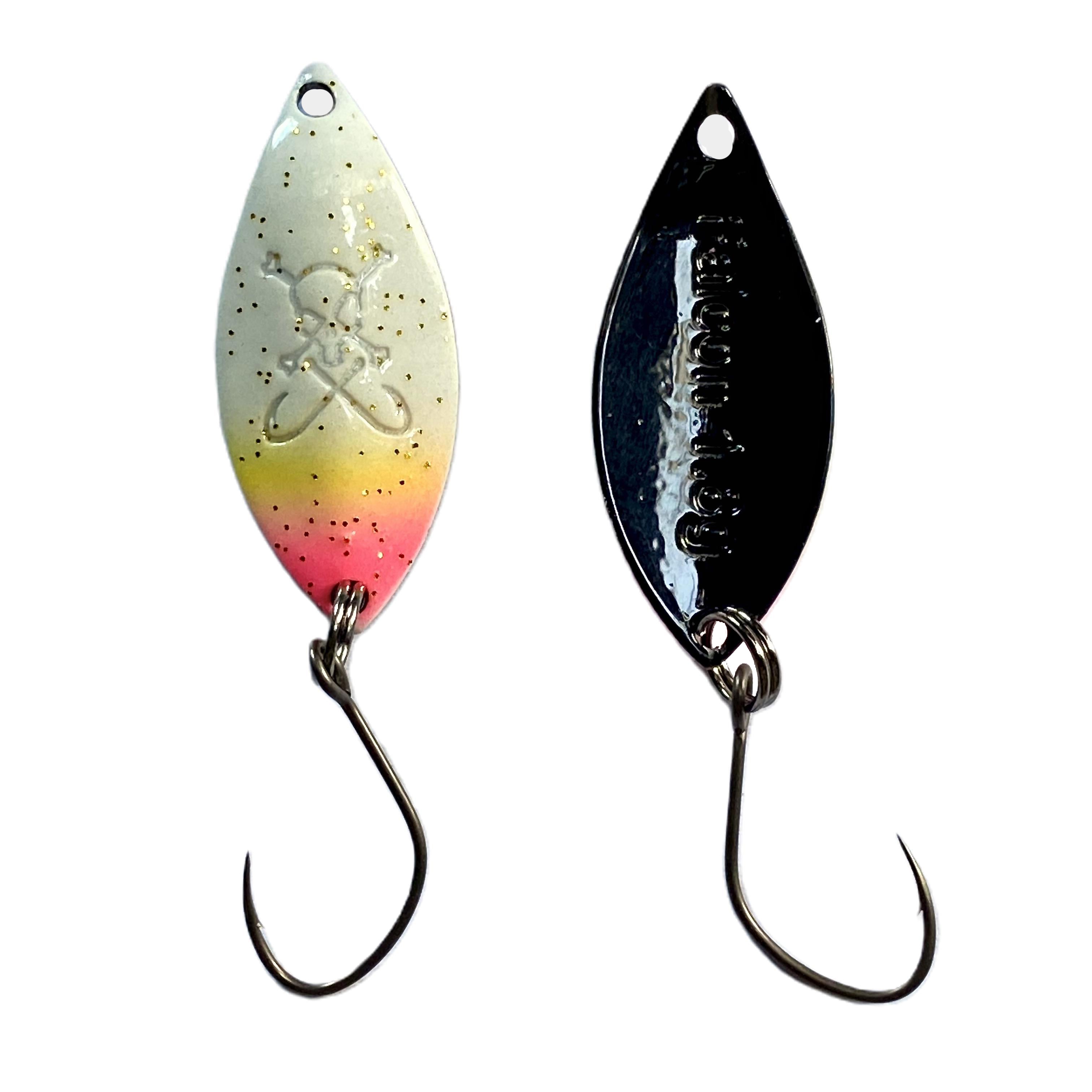 Forellenspoon Falcon mit 1,8 Gramm, Farbe 14 (Glow in the dark)