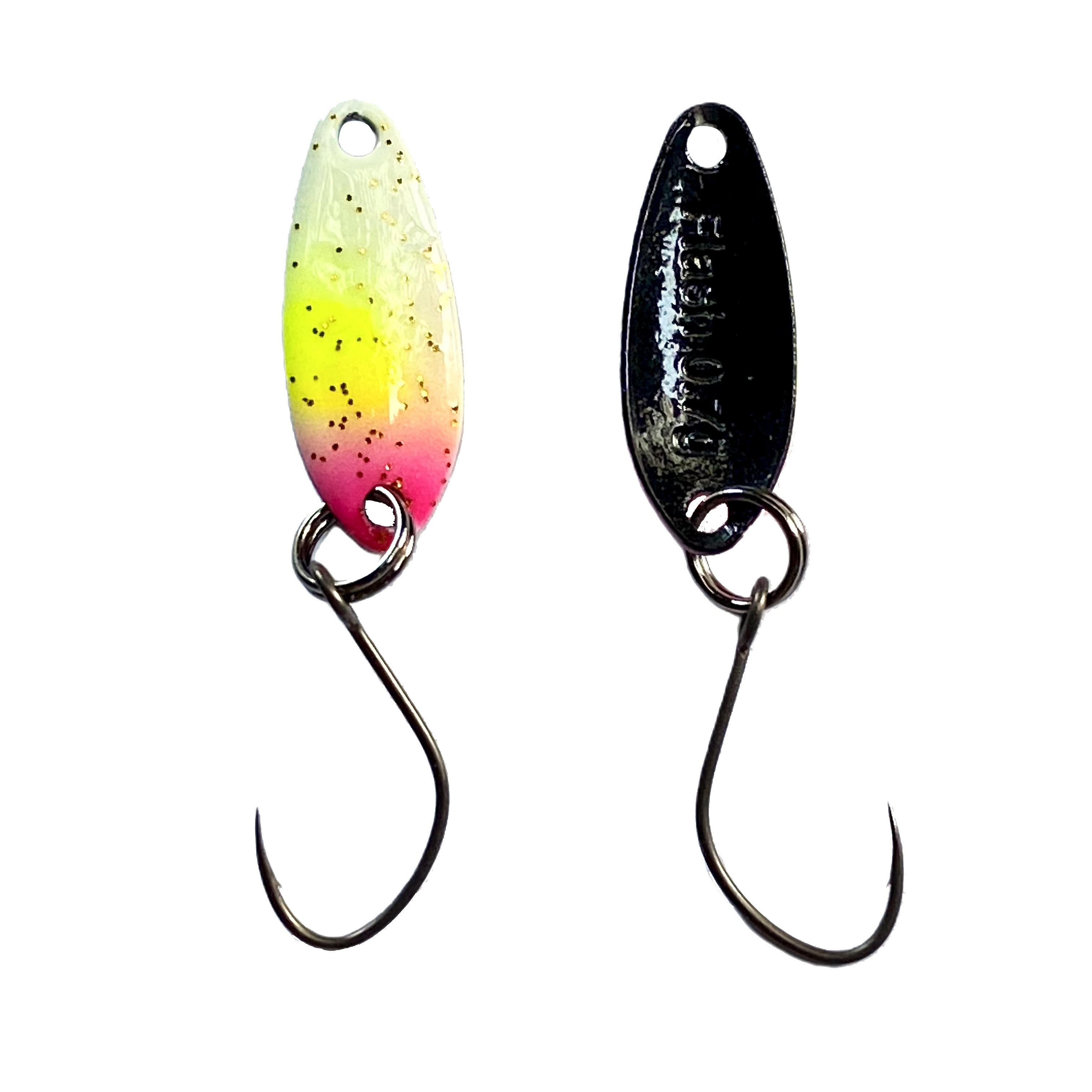 Forellenspoon Flash mit 0,7 Gramm, Farbe 14 (Glow in the dark)