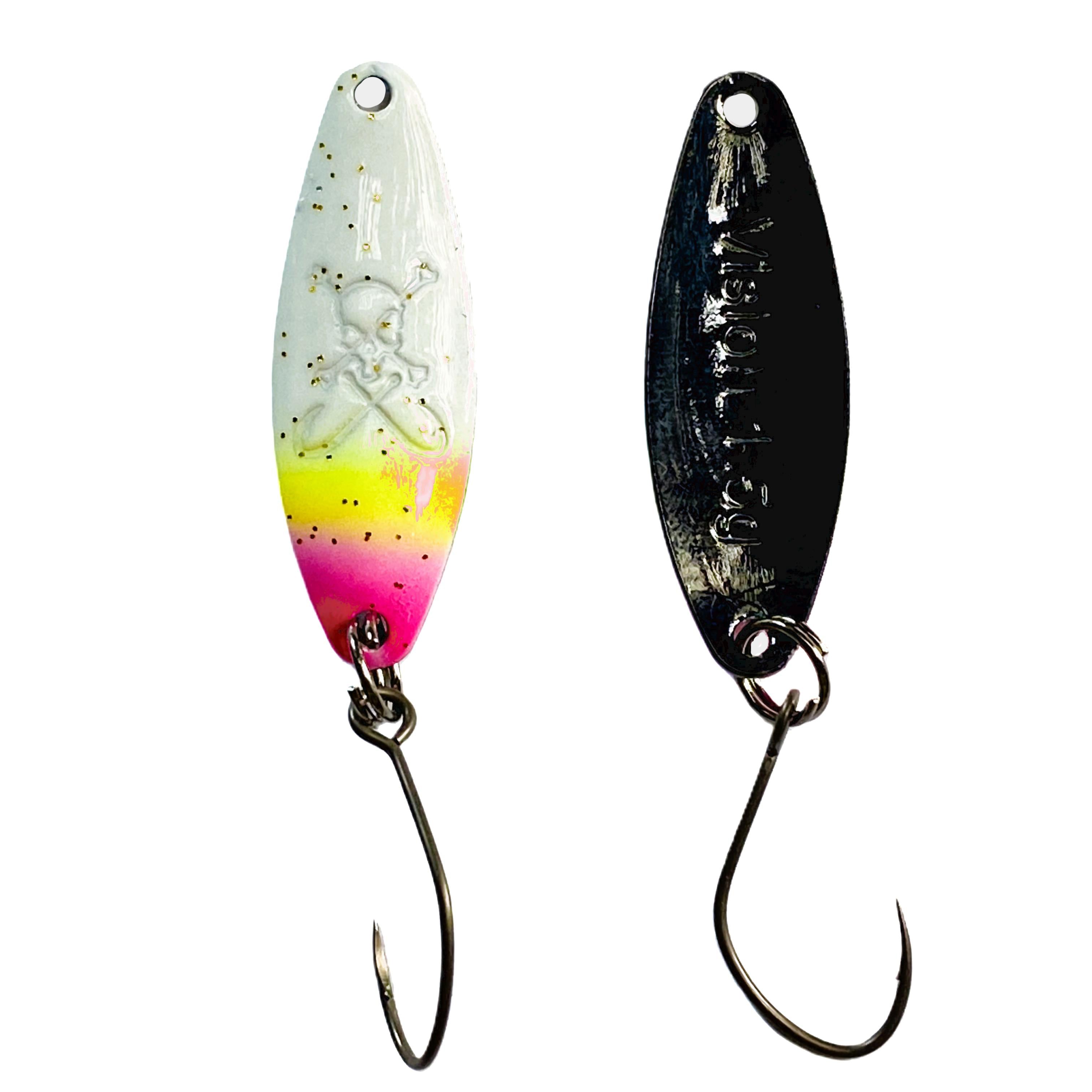 Forellenspoon Vision mit 1,5 Gramm, Farbe 14 (Glow in the dark)