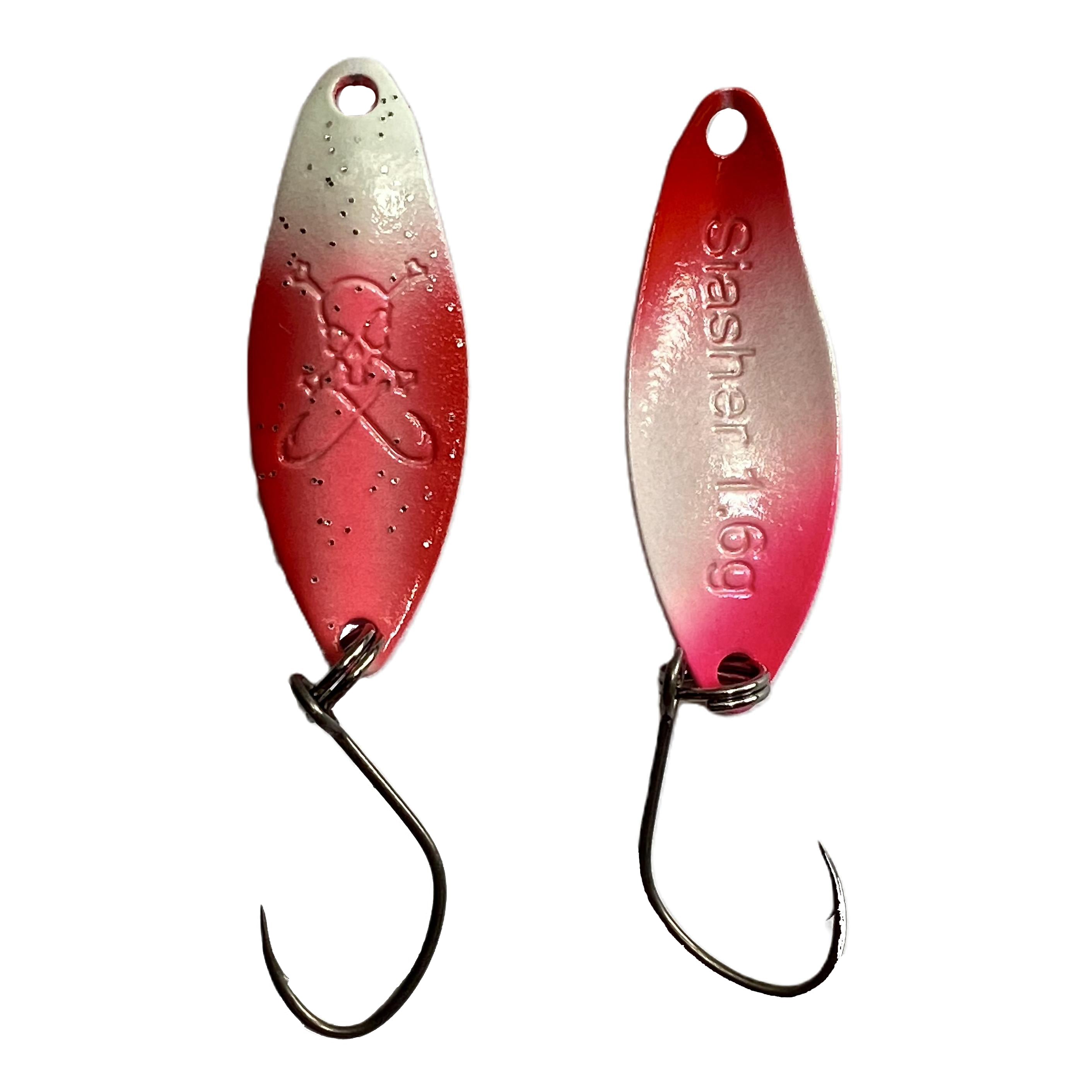 Forellenspoon Slasher mit 1,6 Gramm, Farbe 15 (Glow in the dark)