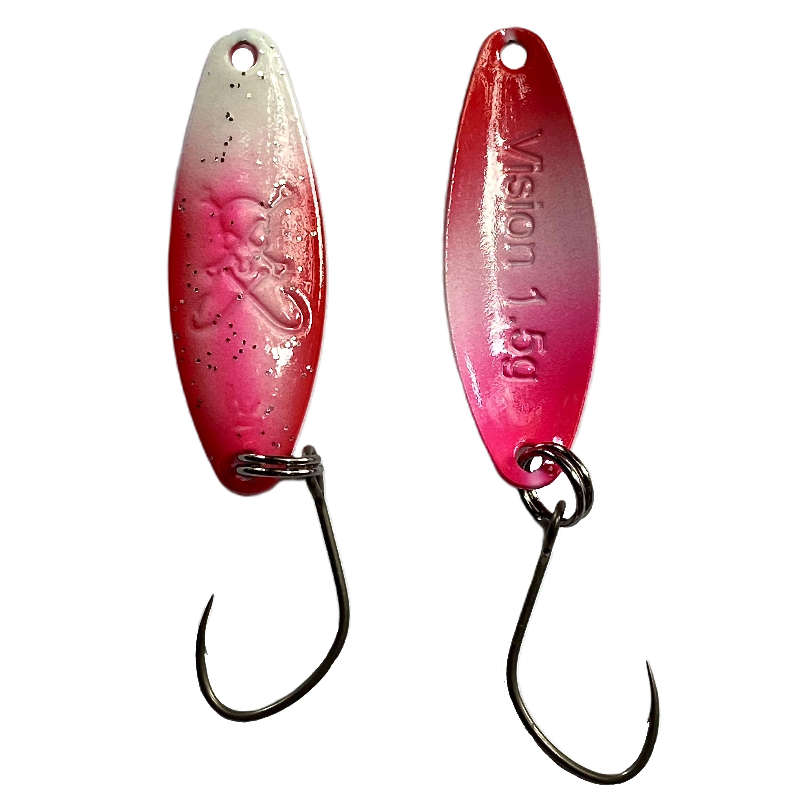 Forellenspoon Vision mit 1,5 Gramm, Farbe 15 (Glow in the dark)