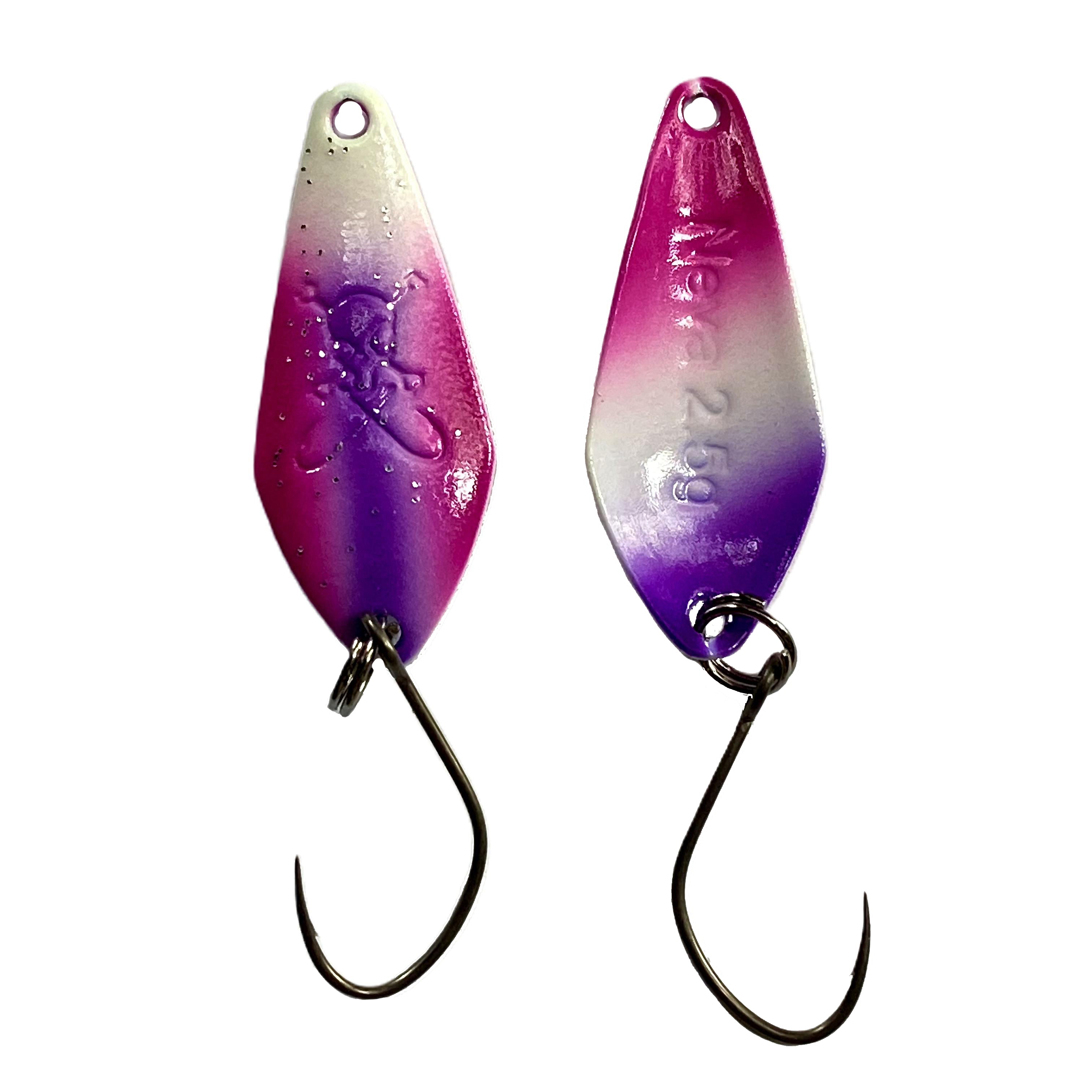 Forellenspoon Neva mit 2,5 Gramm, Farbe 16 (Glow in the dark)