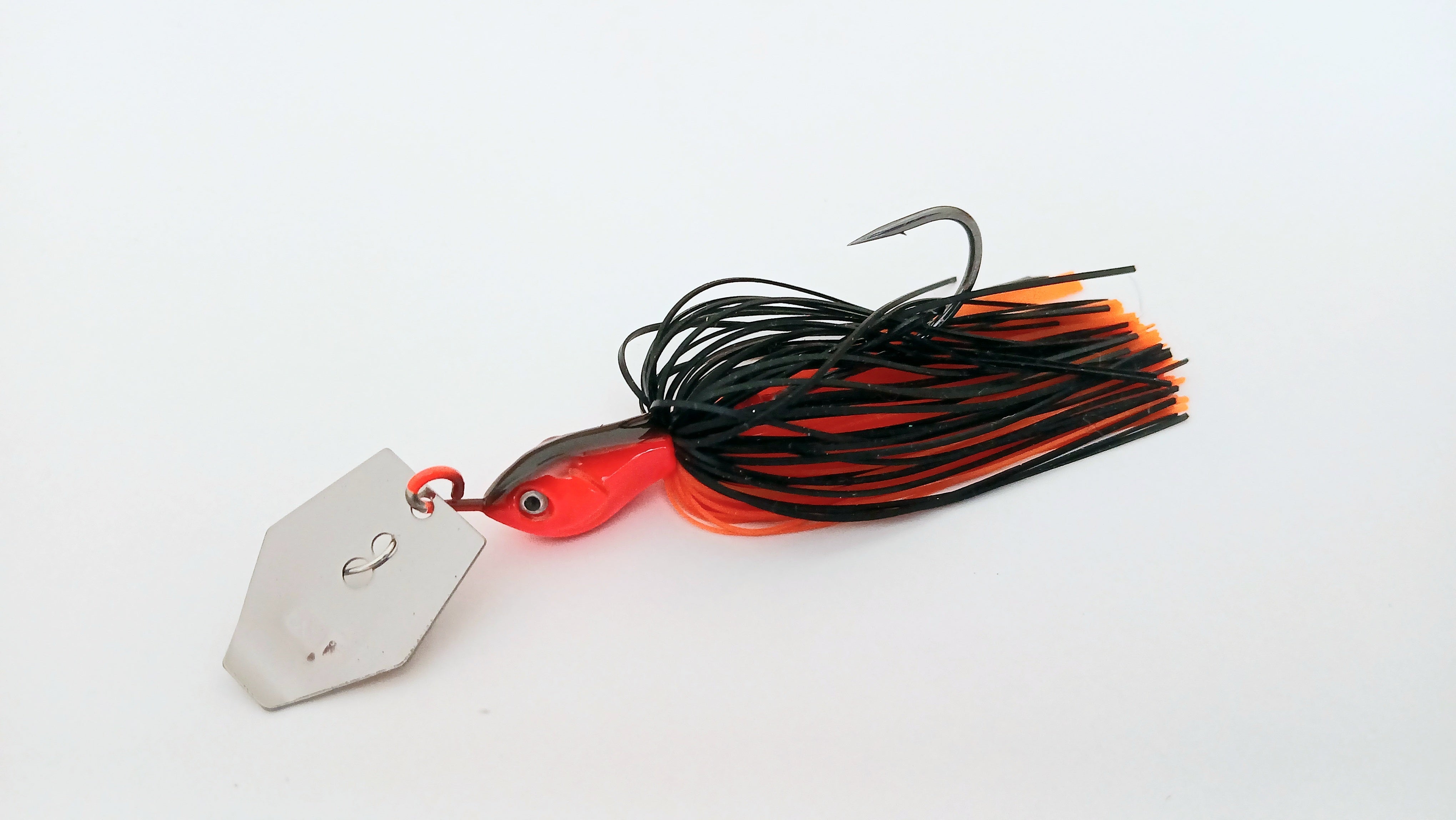 Bladed Jig (Chatterbait) in Black Orange