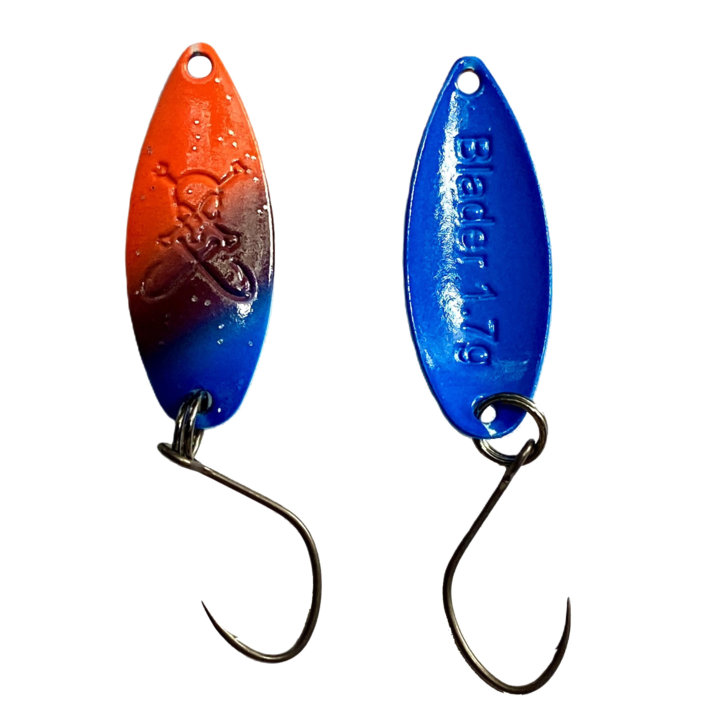 Forellenspoon Blader mit 1,7 Gramm, Farbe 21 (Glow in the dark)