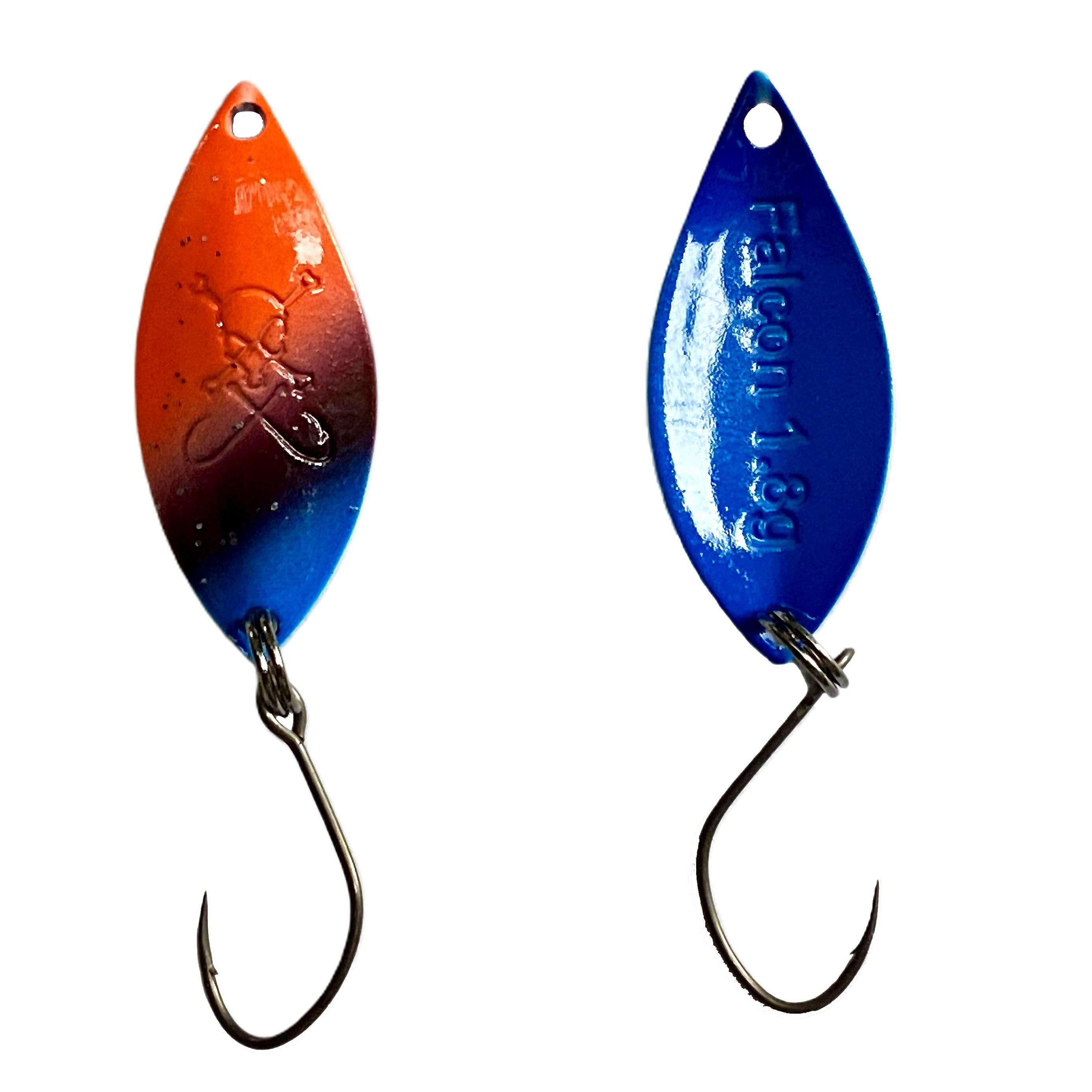 Forellenspoon Falcon mit 1,8 Gramm, Farbe 21 (Glow in the dark)