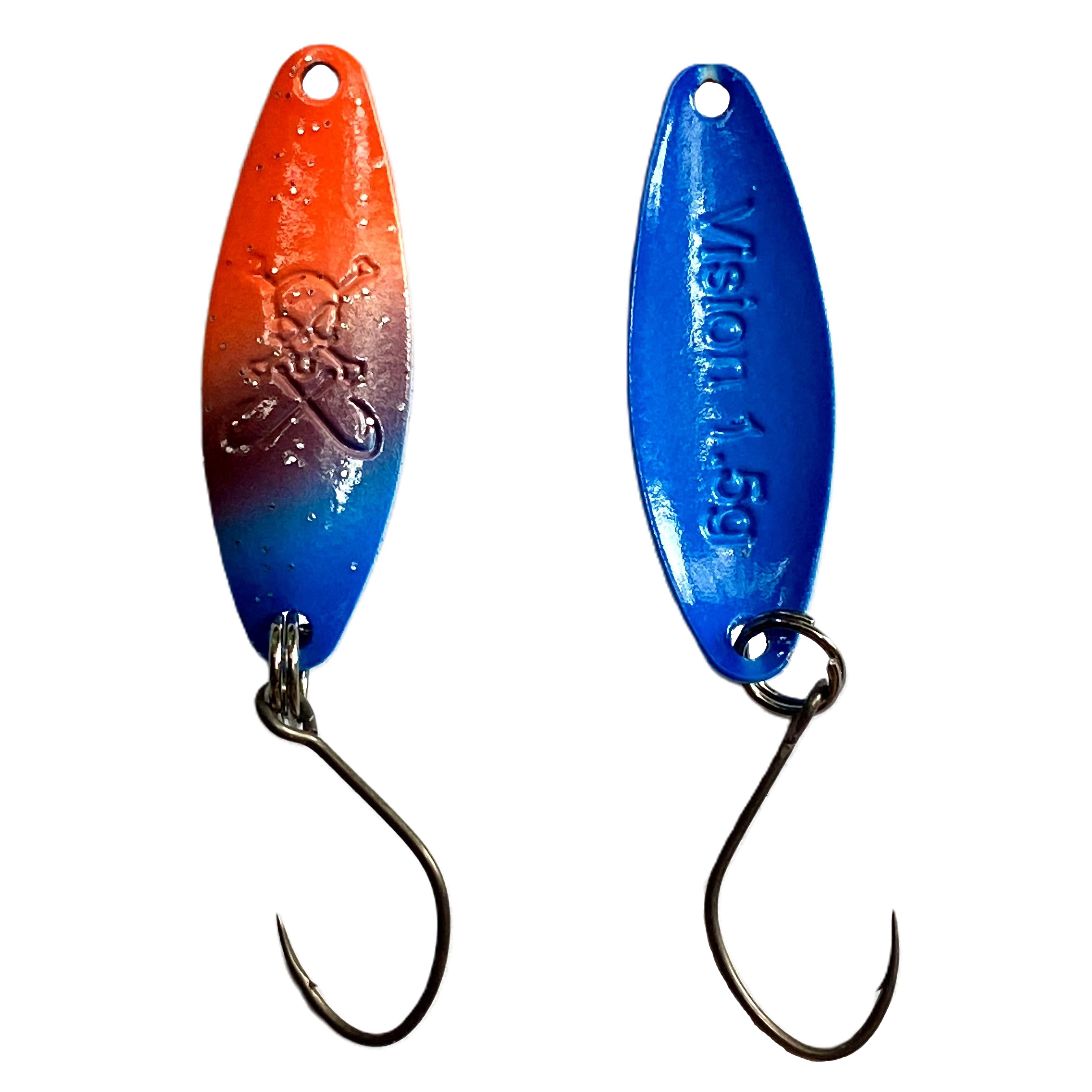 Forellenspoon Vision mit 1,5 Gramm, Farbe 21 (Glow in the dark)