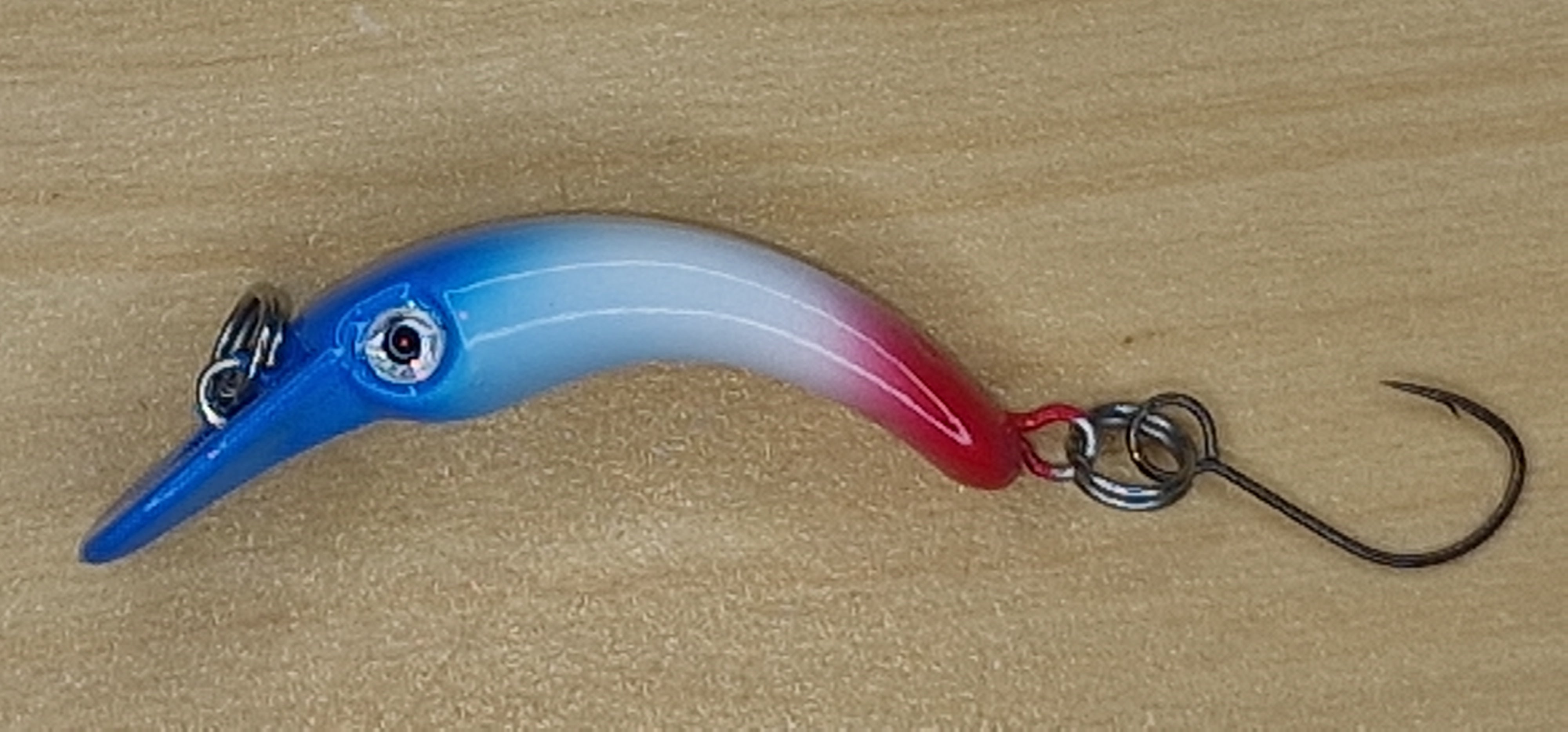 Troutty in Blau-Weiß-Rot (1-1)