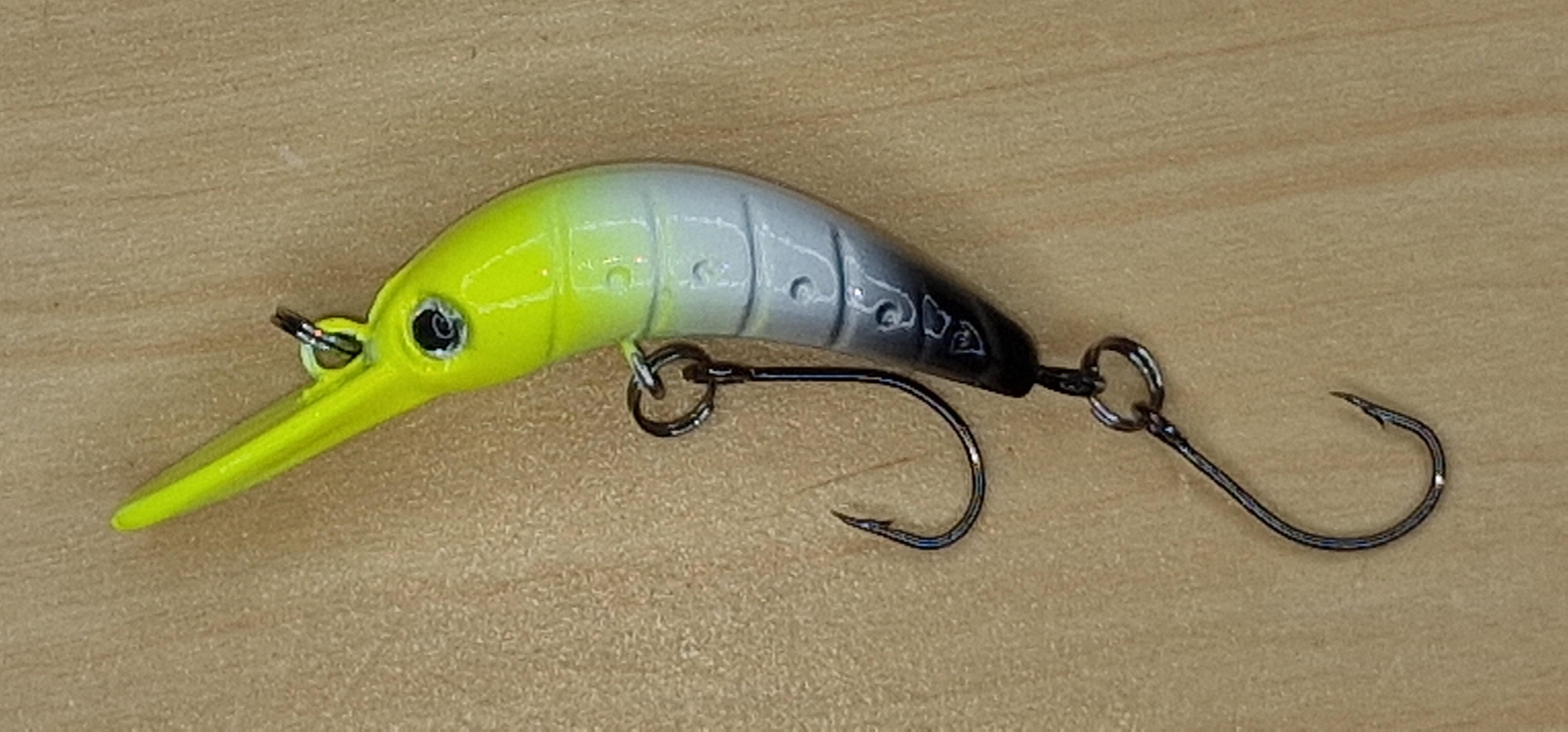 Big Troutty in gelb weiß schwarz (2-25)