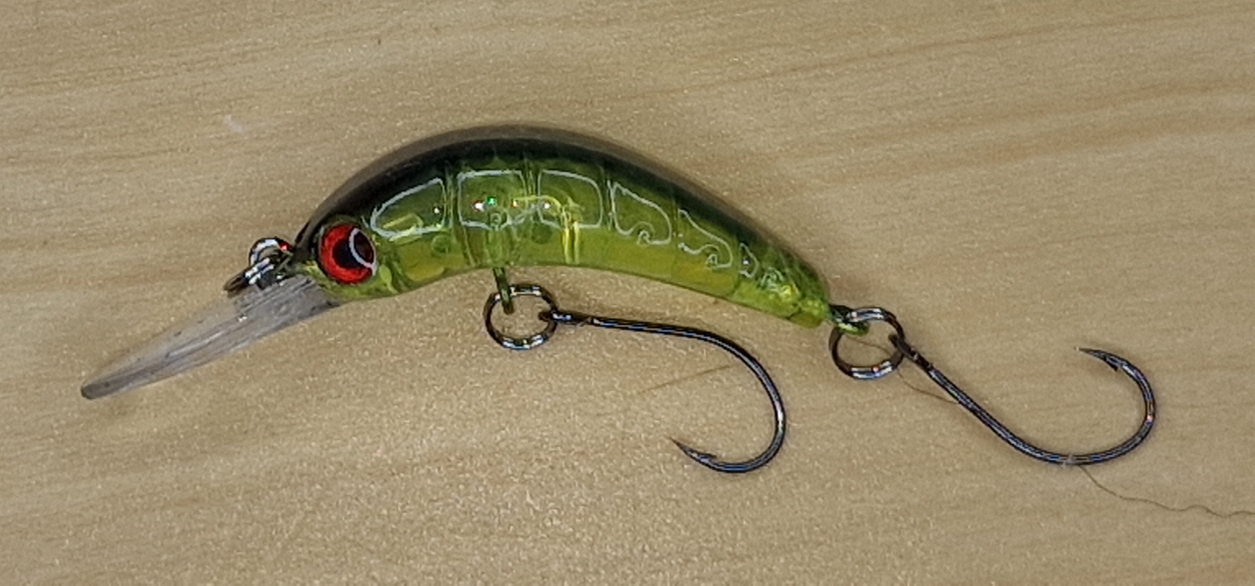 Big Troutty in Green Heart (3-10)