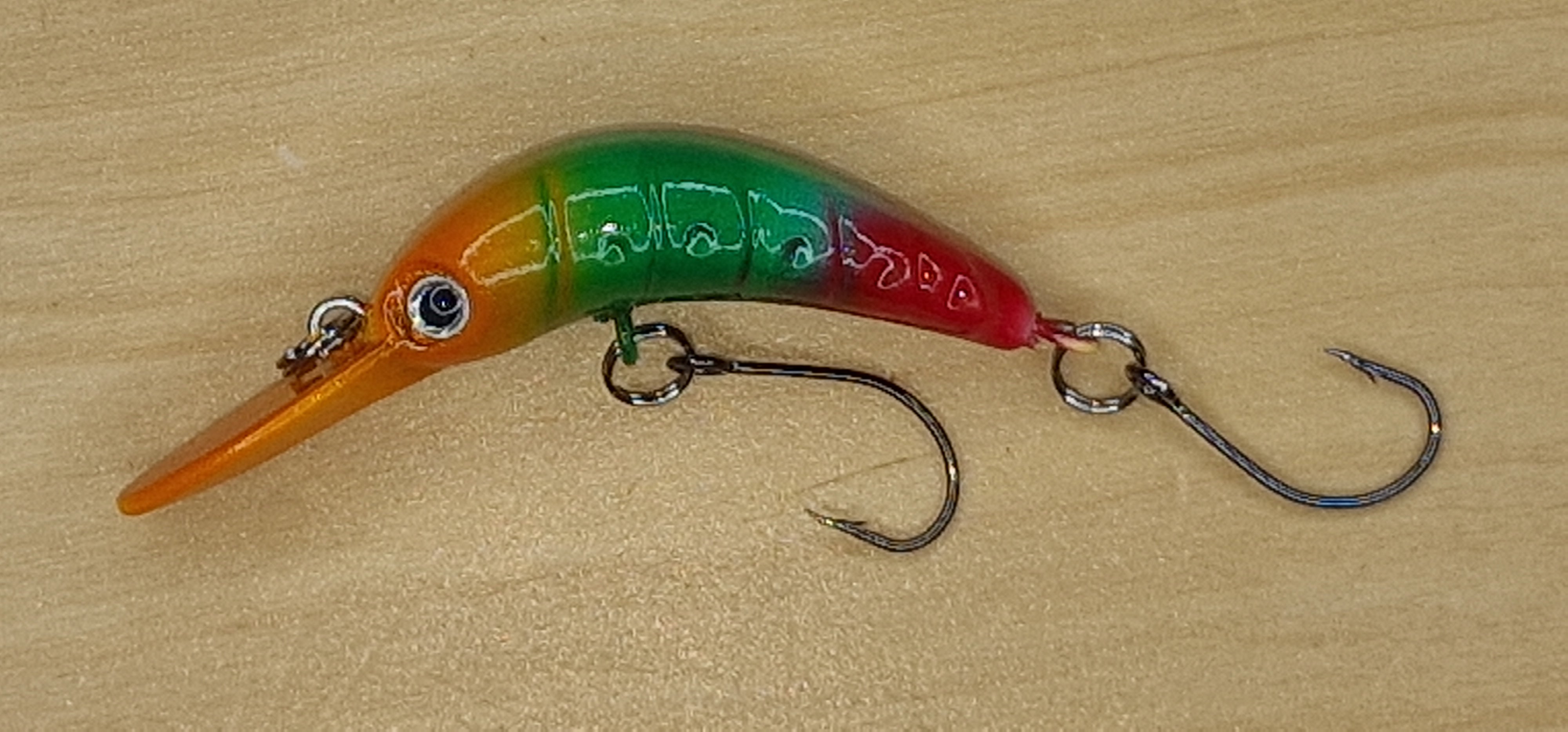 Big Troutty in Green Heart (3-9)