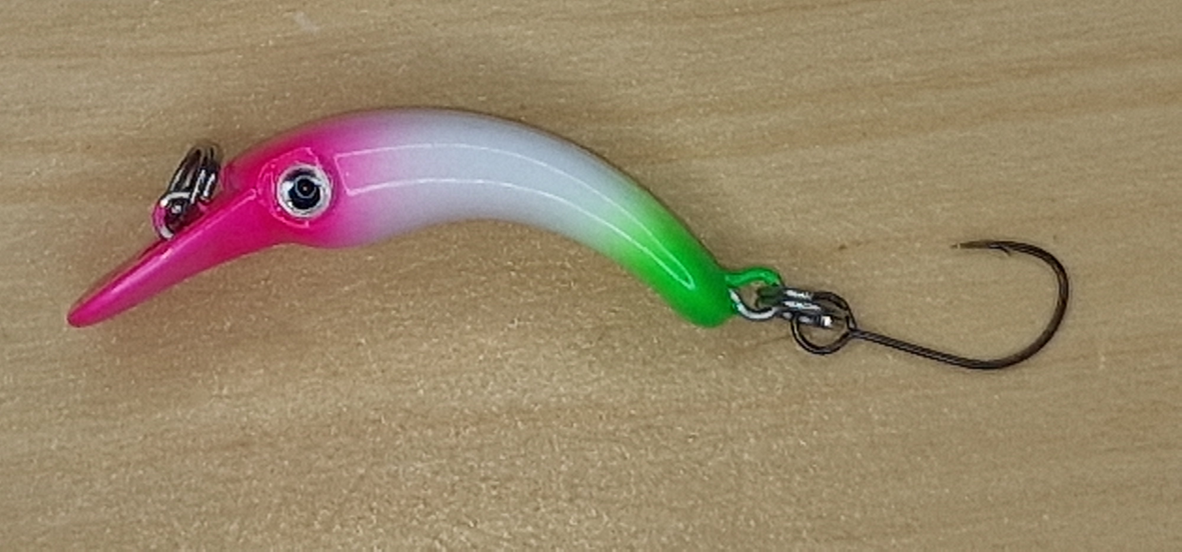 Troutty in pink weiß grün (1-8)