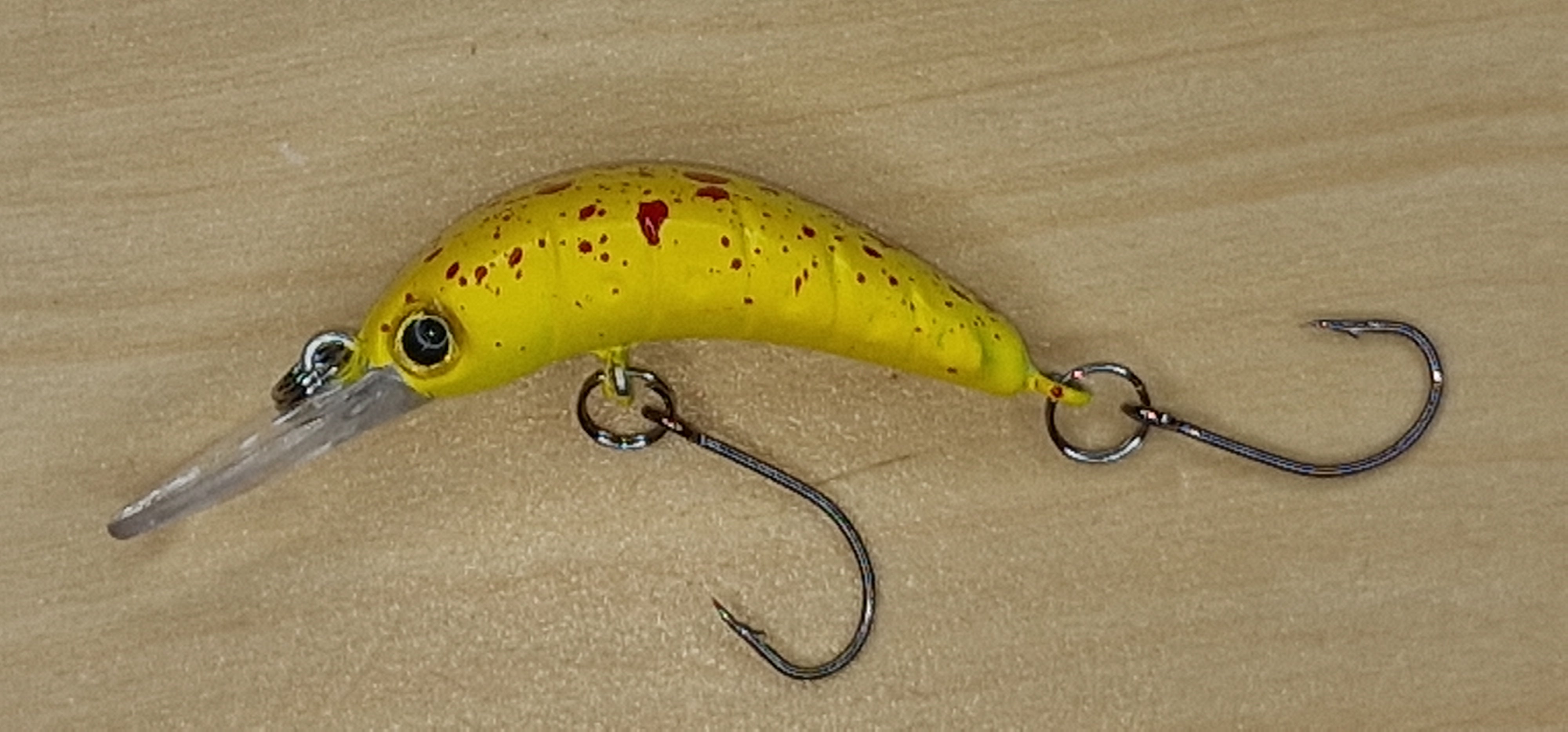 Big Troutty in Red Spotted Yellow (3-6)