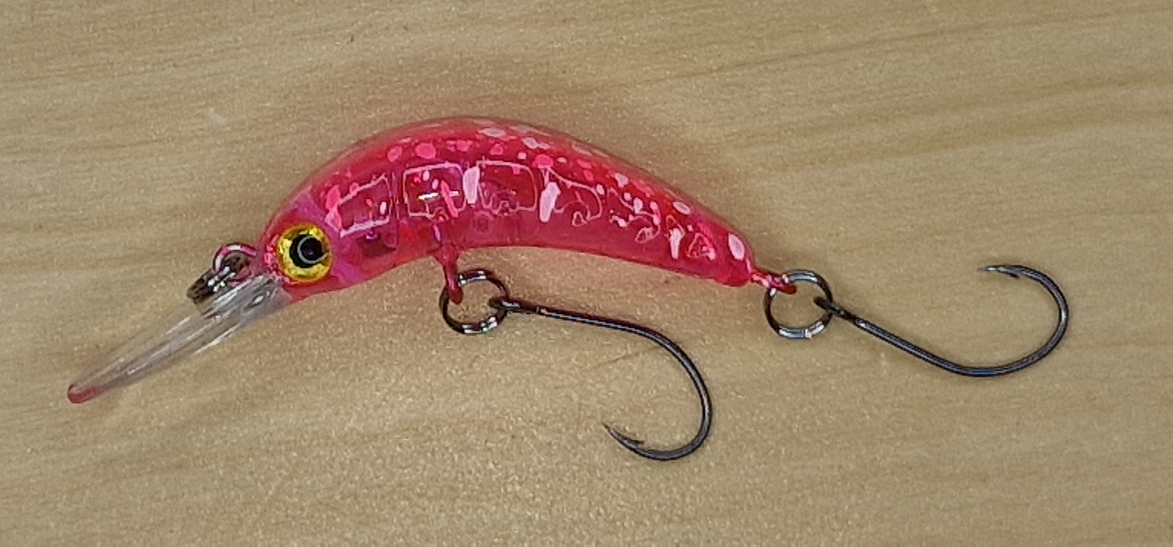 Big Troutty in spotted Pinki (3-4)