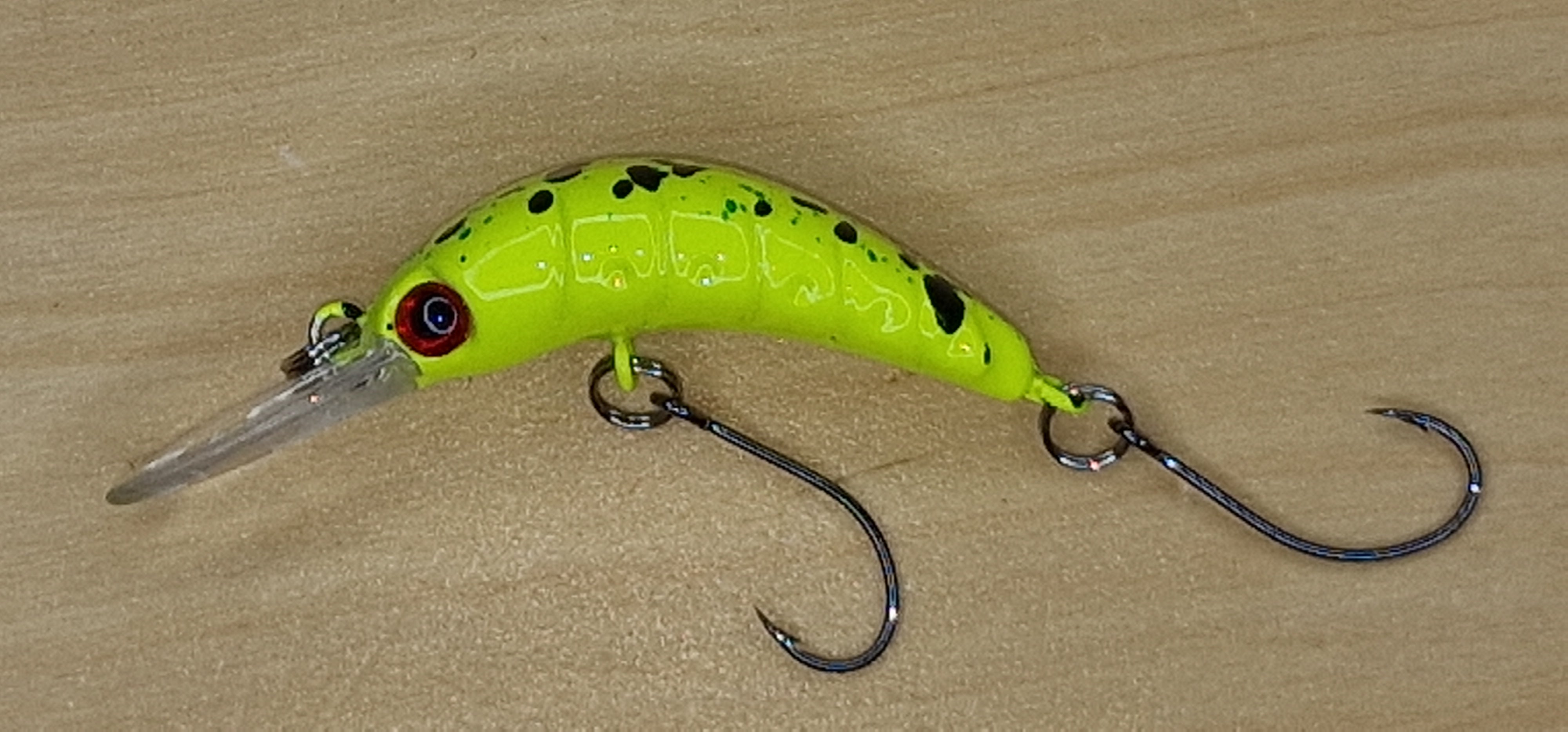 Big Troutty in spotted Yellow (2-23)