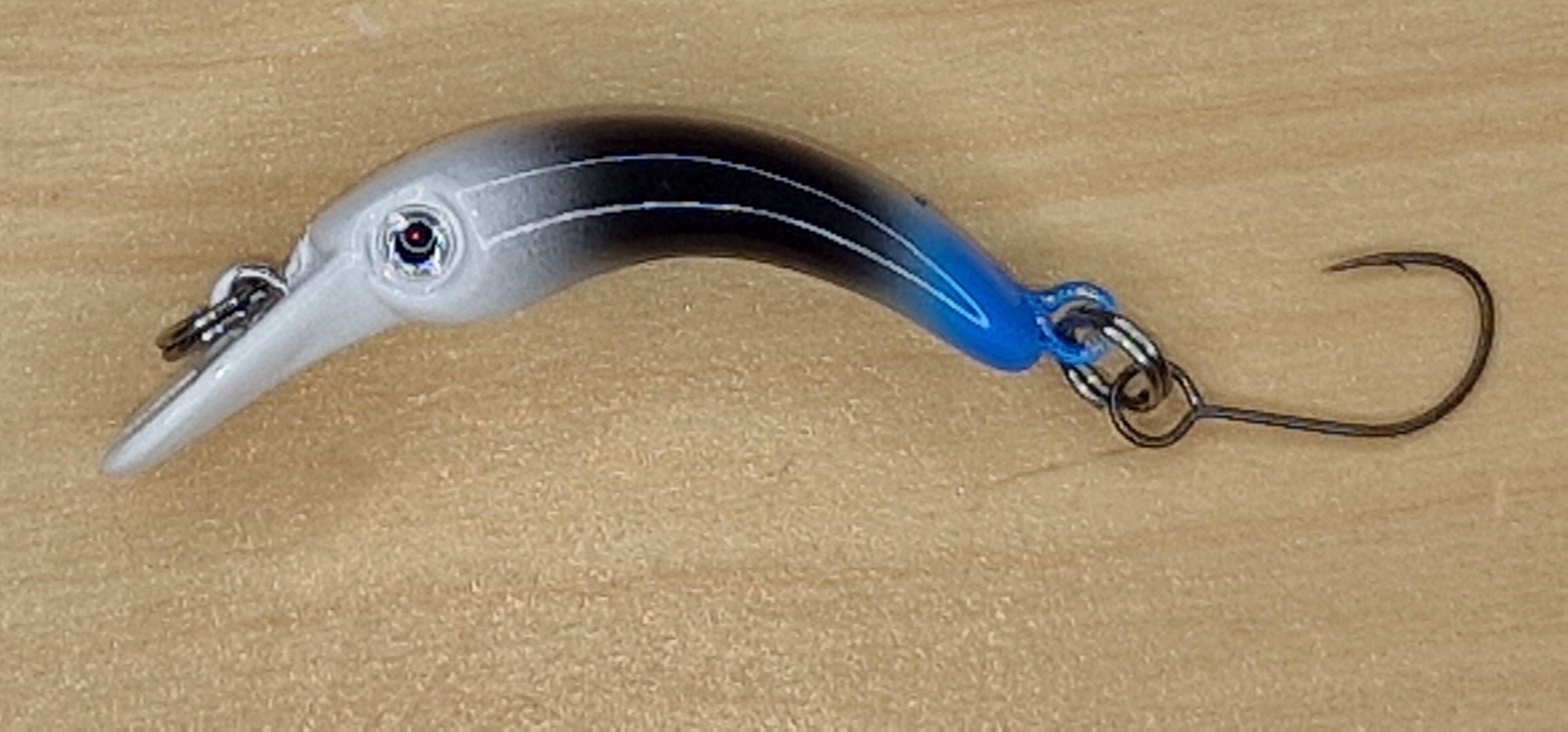 Troutty in weiß schwarz blau (1-11)