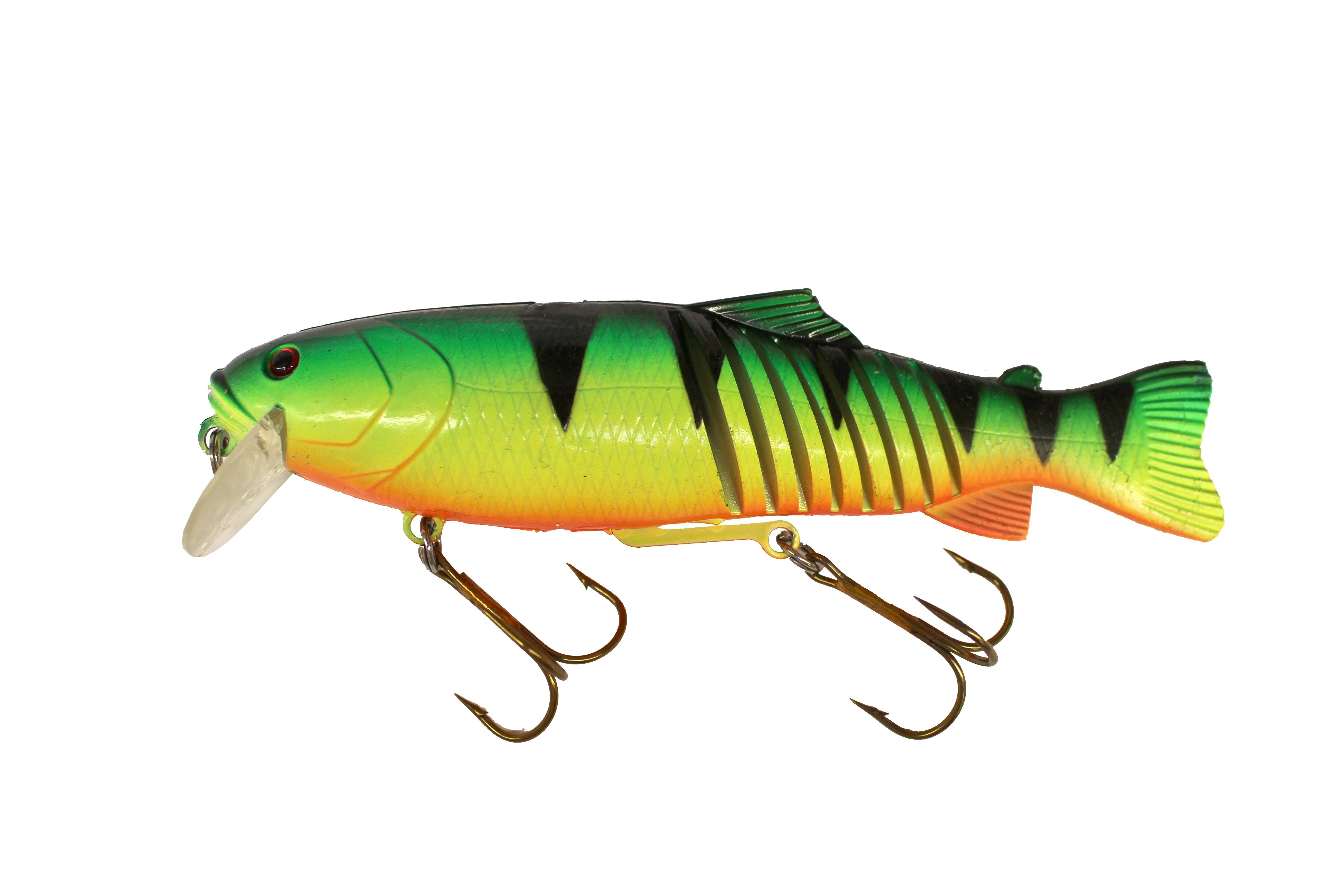 Hechtköder Deep Fighter in Firetiger