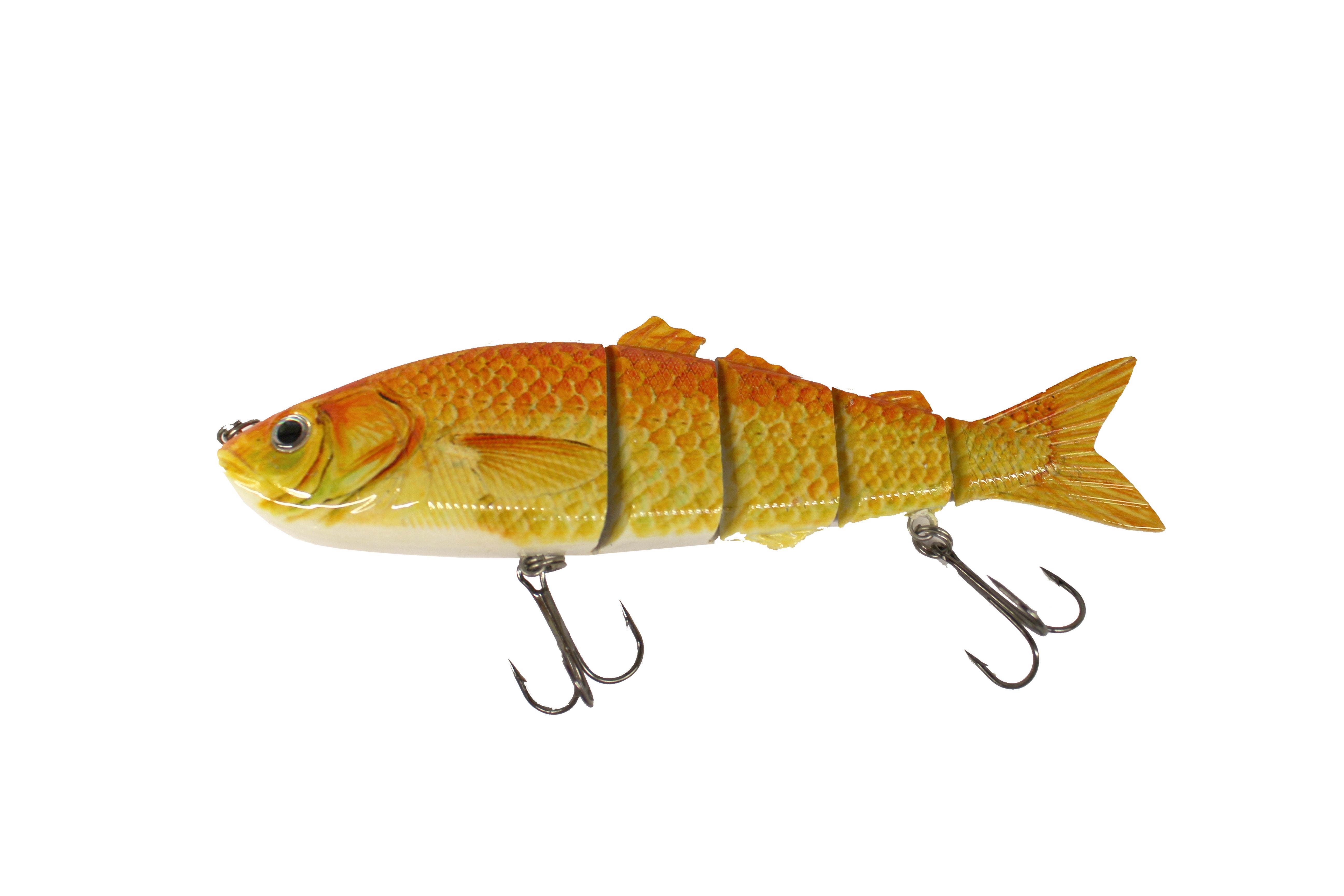 Hechtköder Multi Joint in Goldfisch