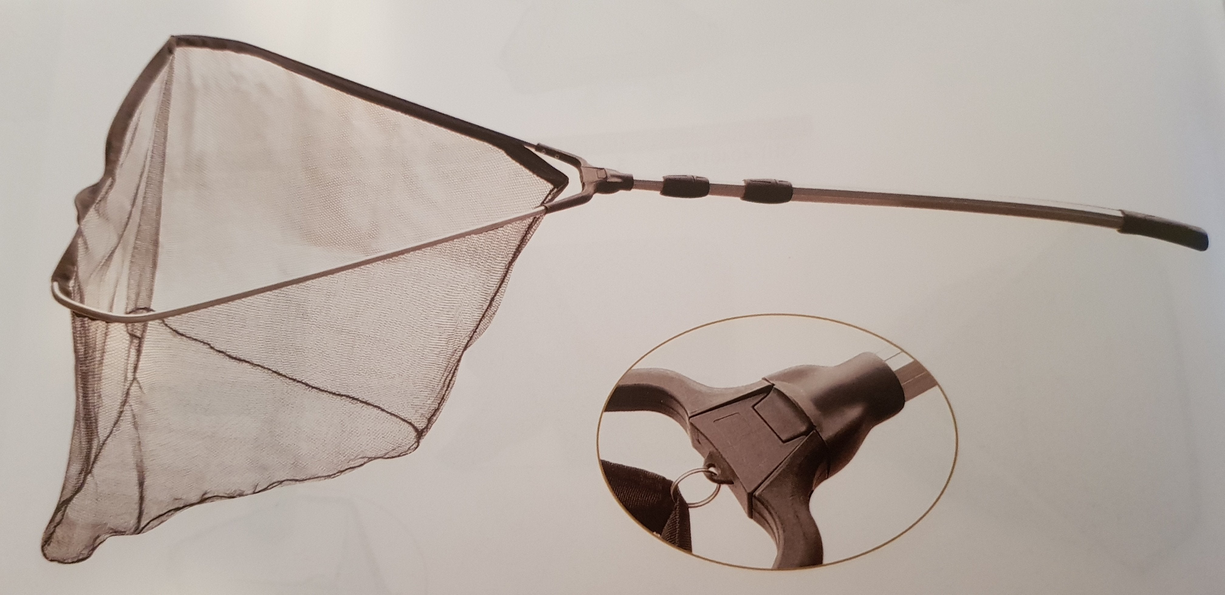 Unterfangkescher für Ansitzangler