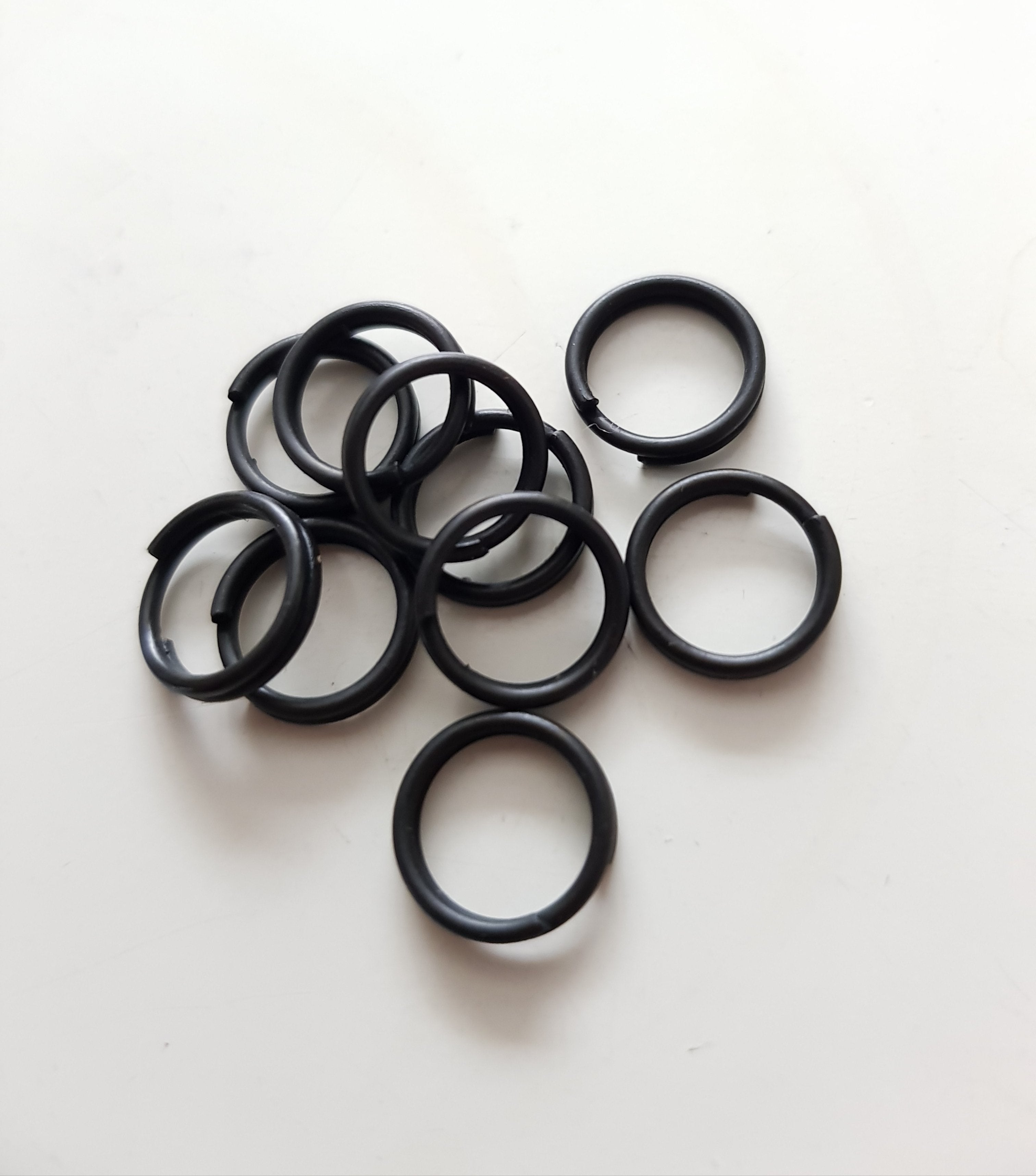 10 Splittringe mit 10 mm Durchmesser