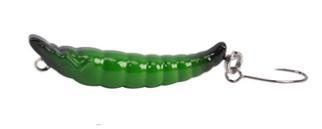 Bienenmade in schwarz grün