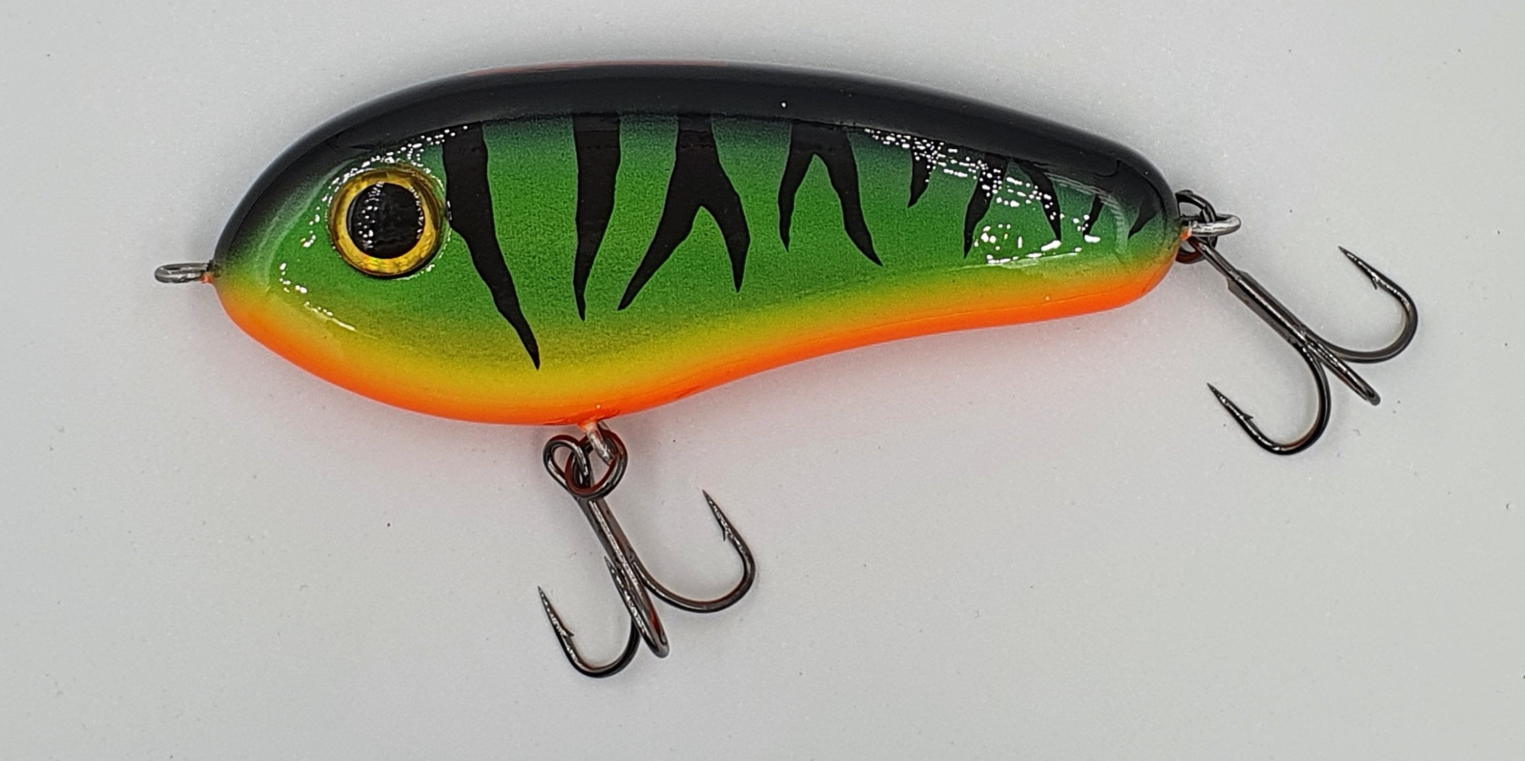 Barschdekor auf Jerkbait