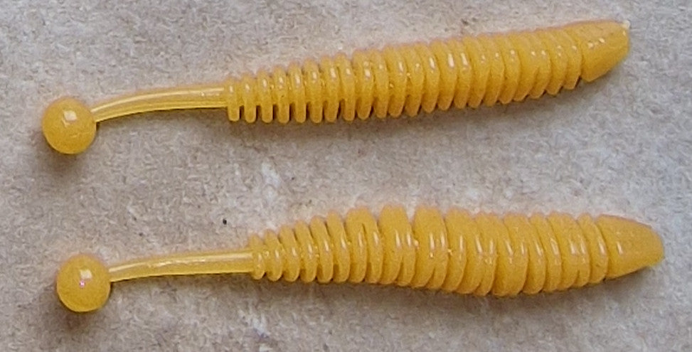 10 Stück Squirly mit 47 mm in Crazy Caramell