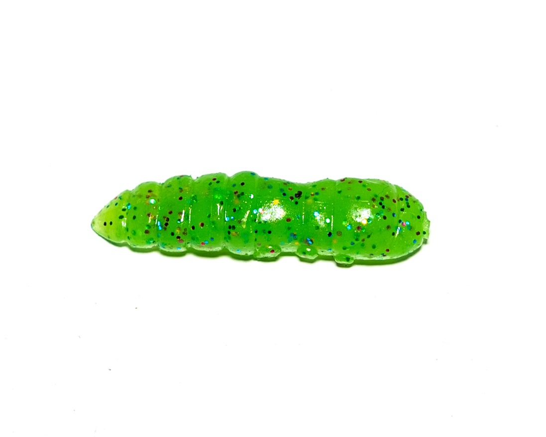 10 Stück Pupa in Neon Grün