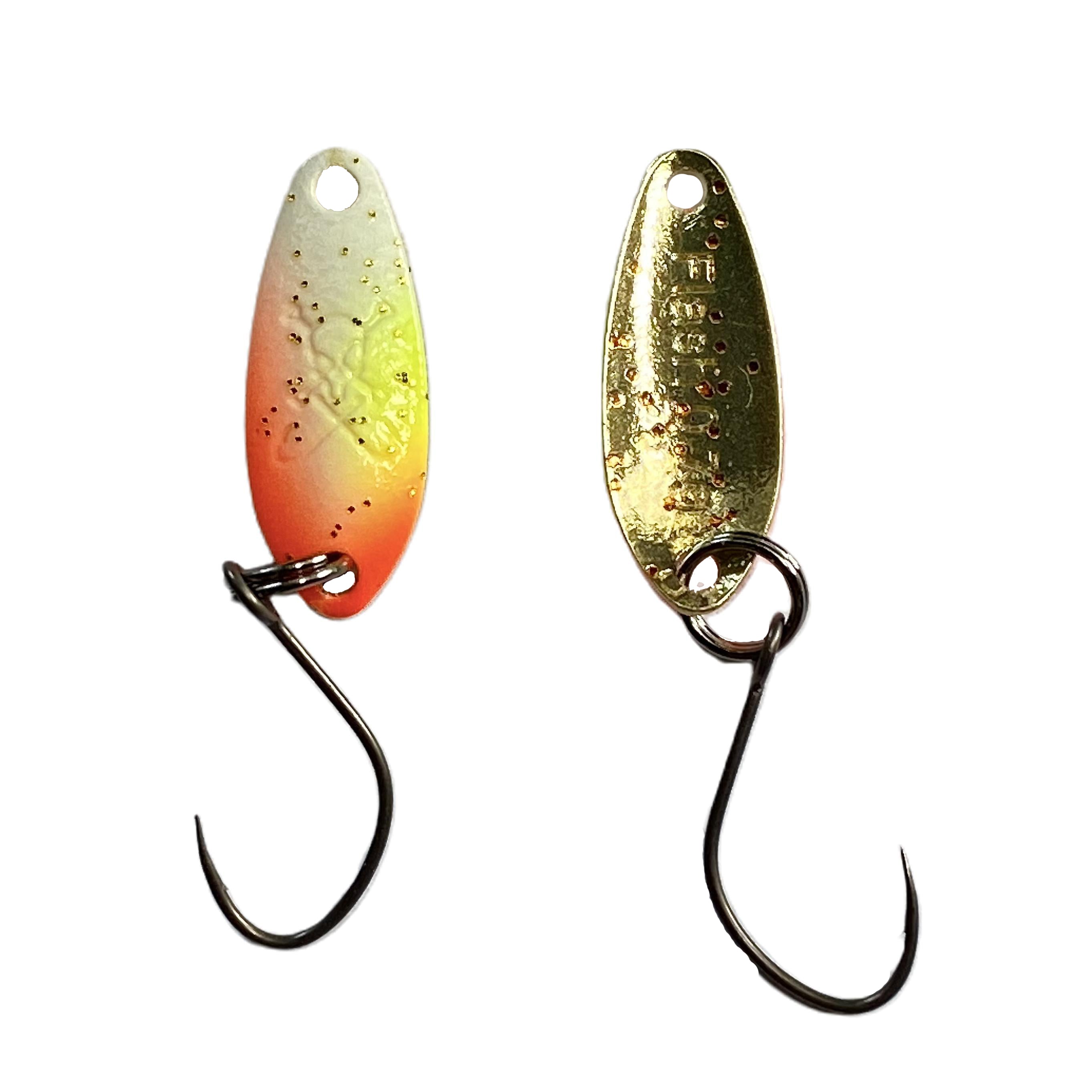 Forellenspoon Flash mit 0,7 Gramm, Farbe 2 (Glow in the dark)