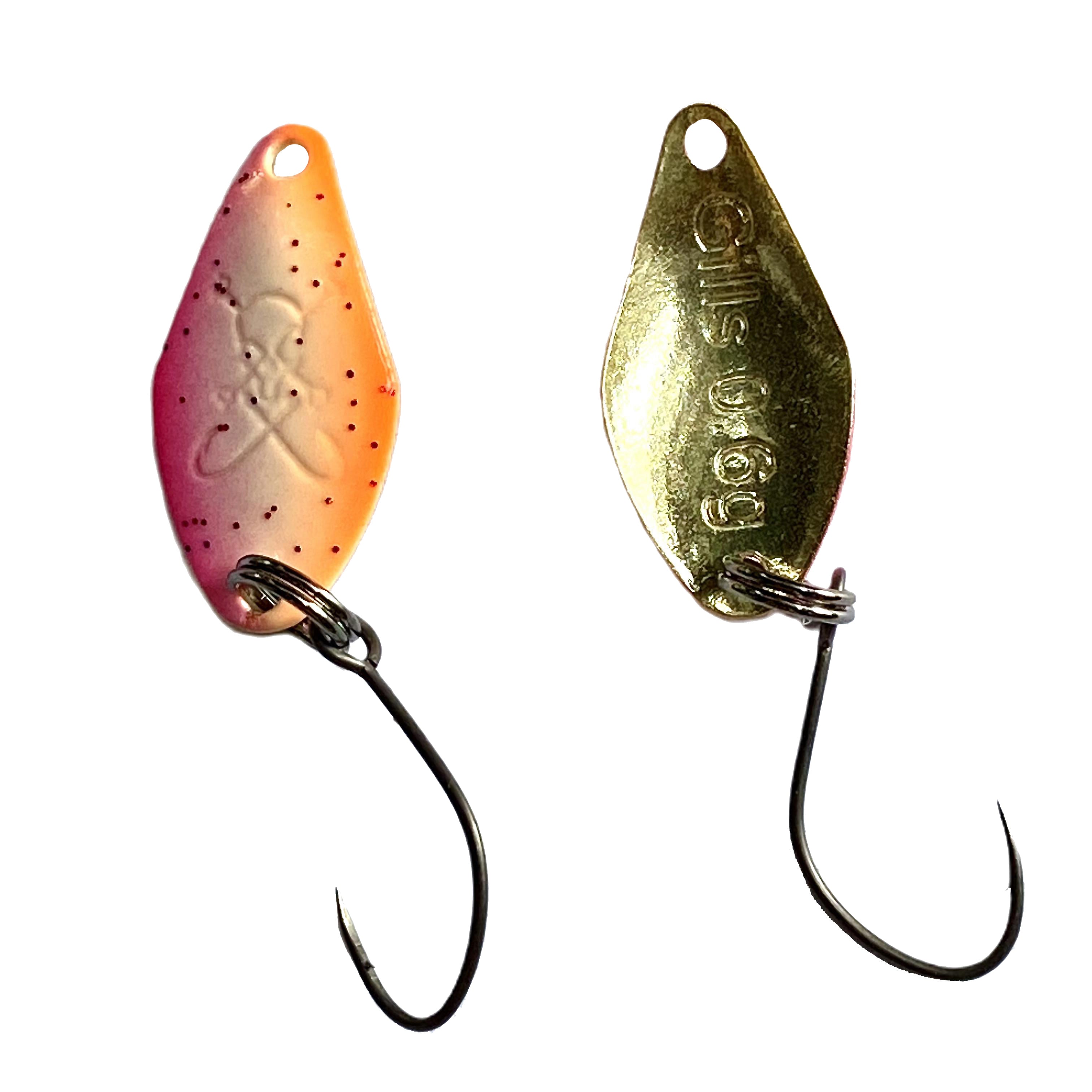 Forellenspoon Gills mit 0,6 Gramm, Farbe 3 (Glow in the dark)