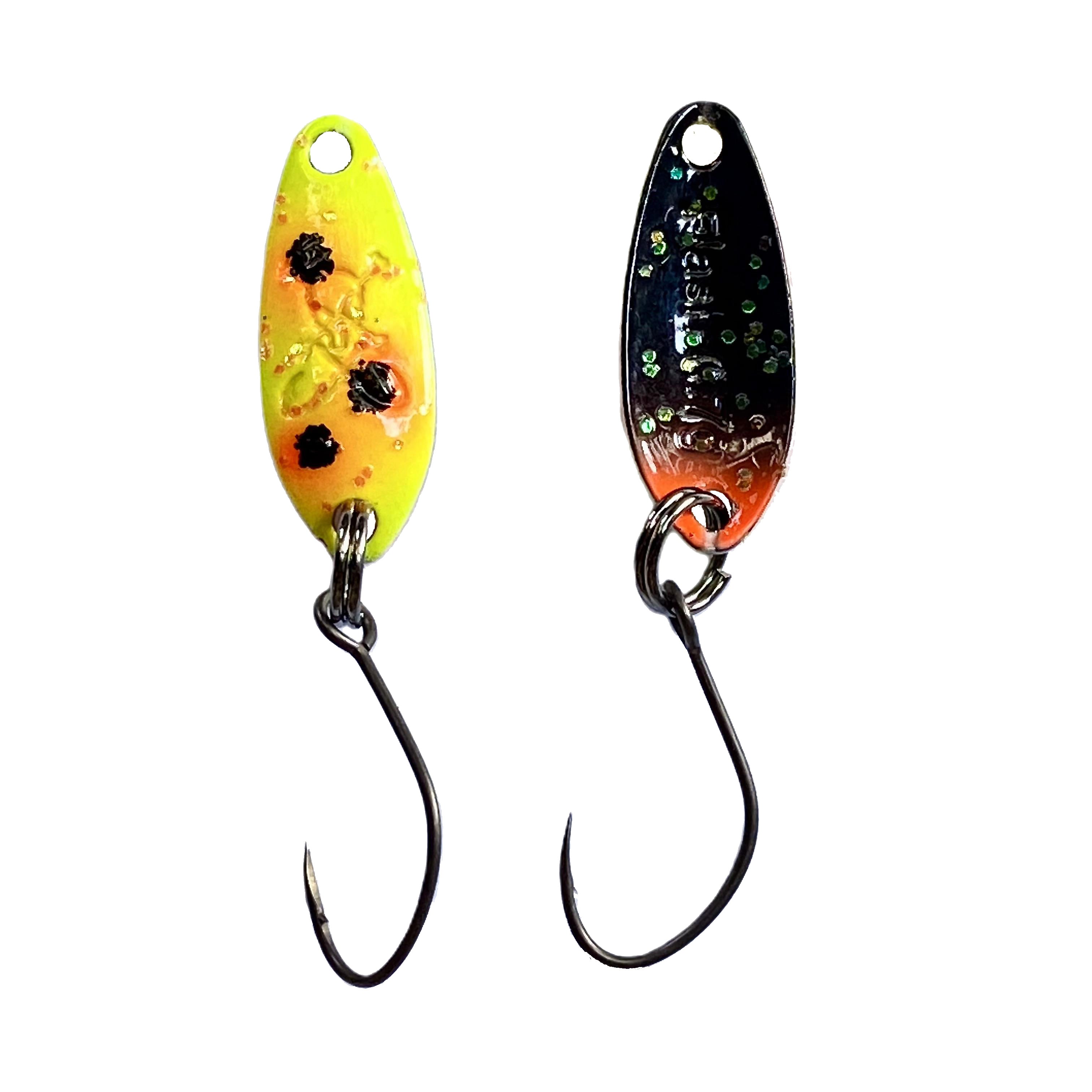 Forellenspoon Flash mit 0,7 Gramm, Farbe 4 (Glow in the dark)