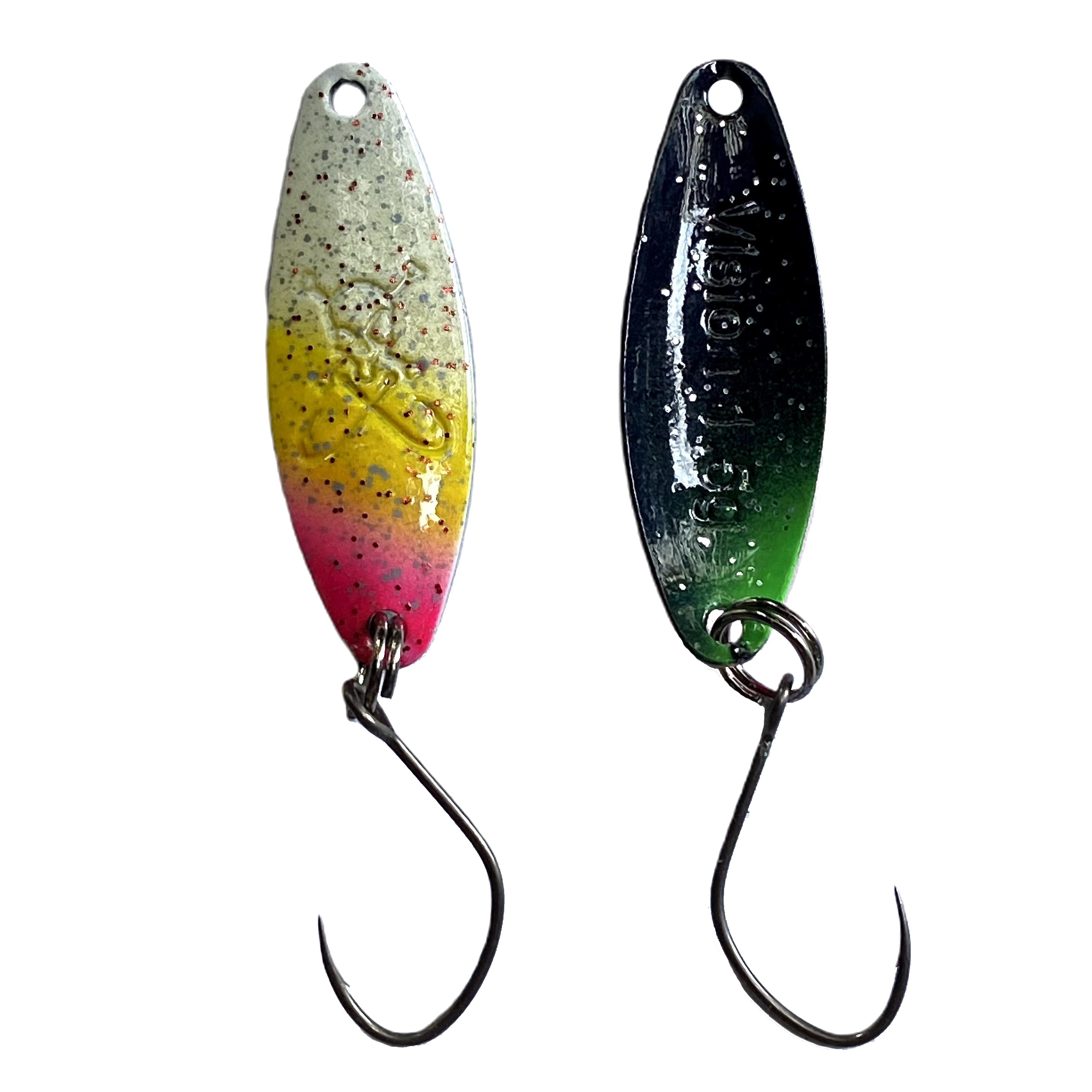 Forellenspoon Vision mit 1,5 Gramm, Farbe 8 (Glow in the dark)