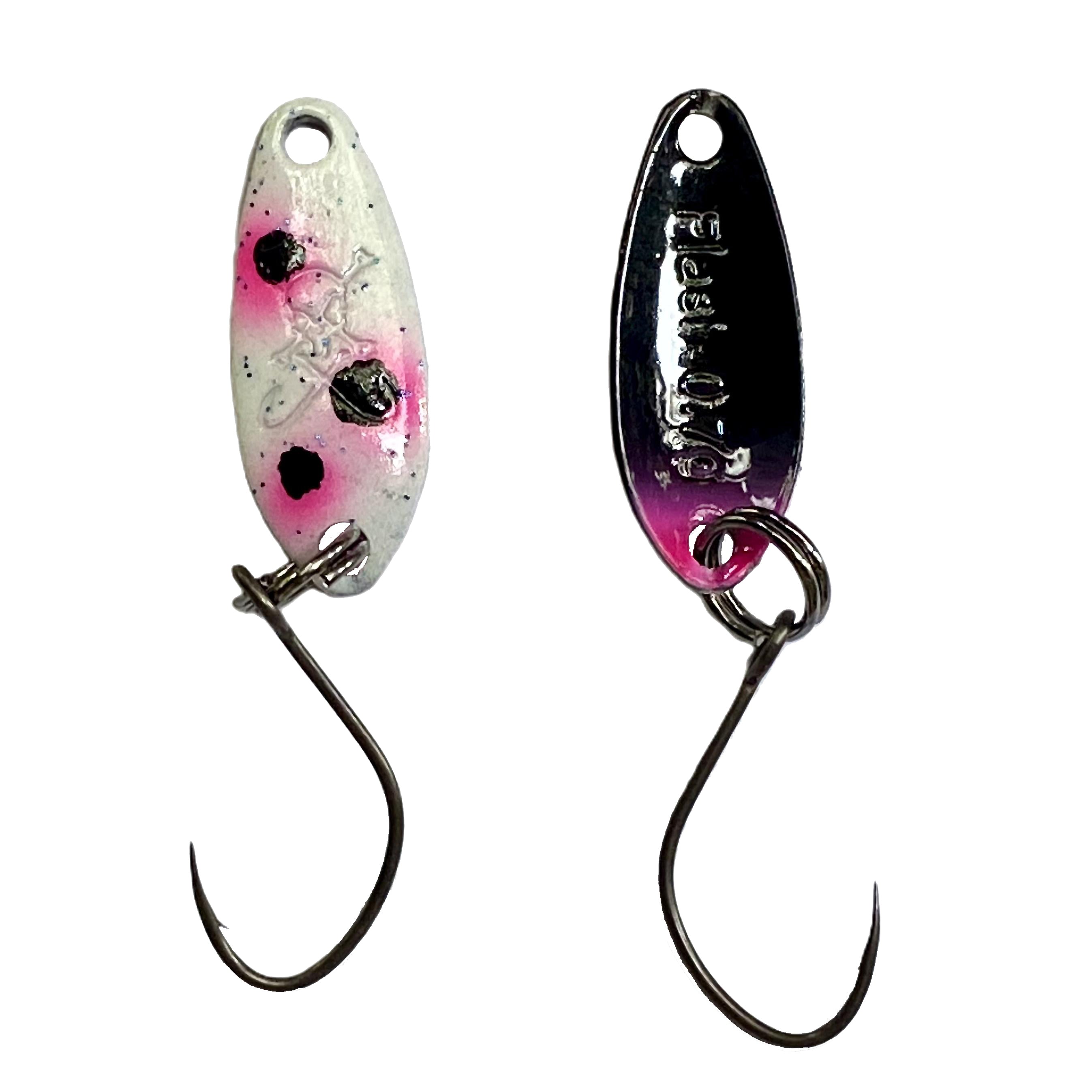 Forellenspoon Flash mit 0,7 Gramm, Farbe 9 (Glow in the dark)