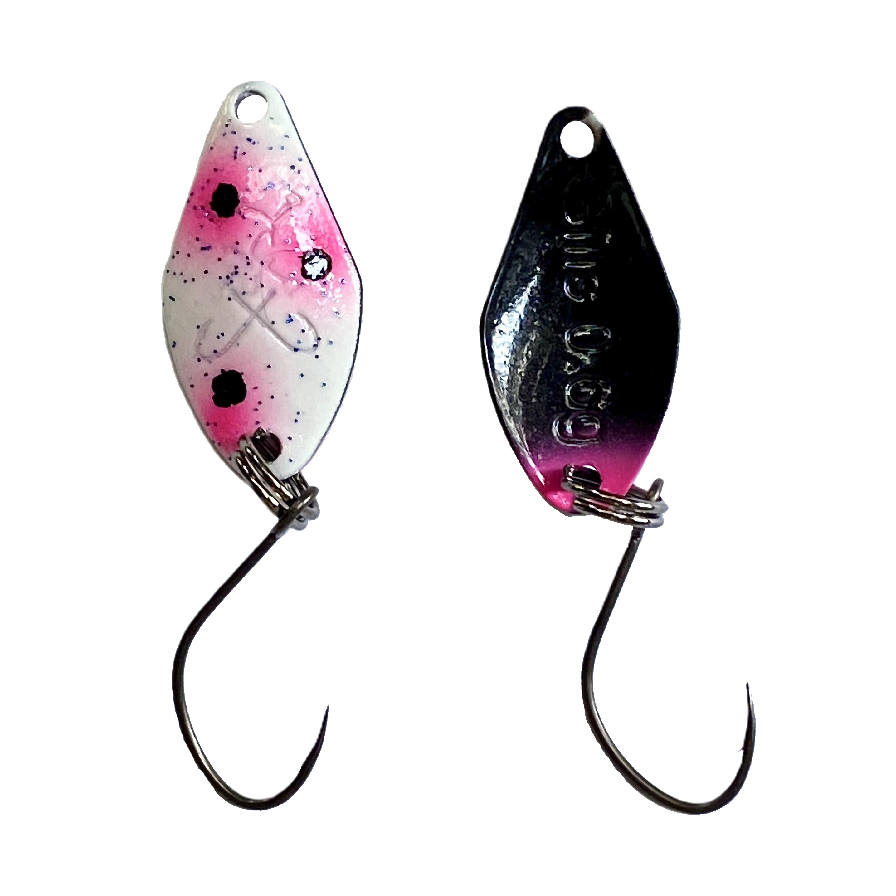 Forellenspoon Gills mit 0,6 Gramm, Farbe 9 (Glow in the dark)