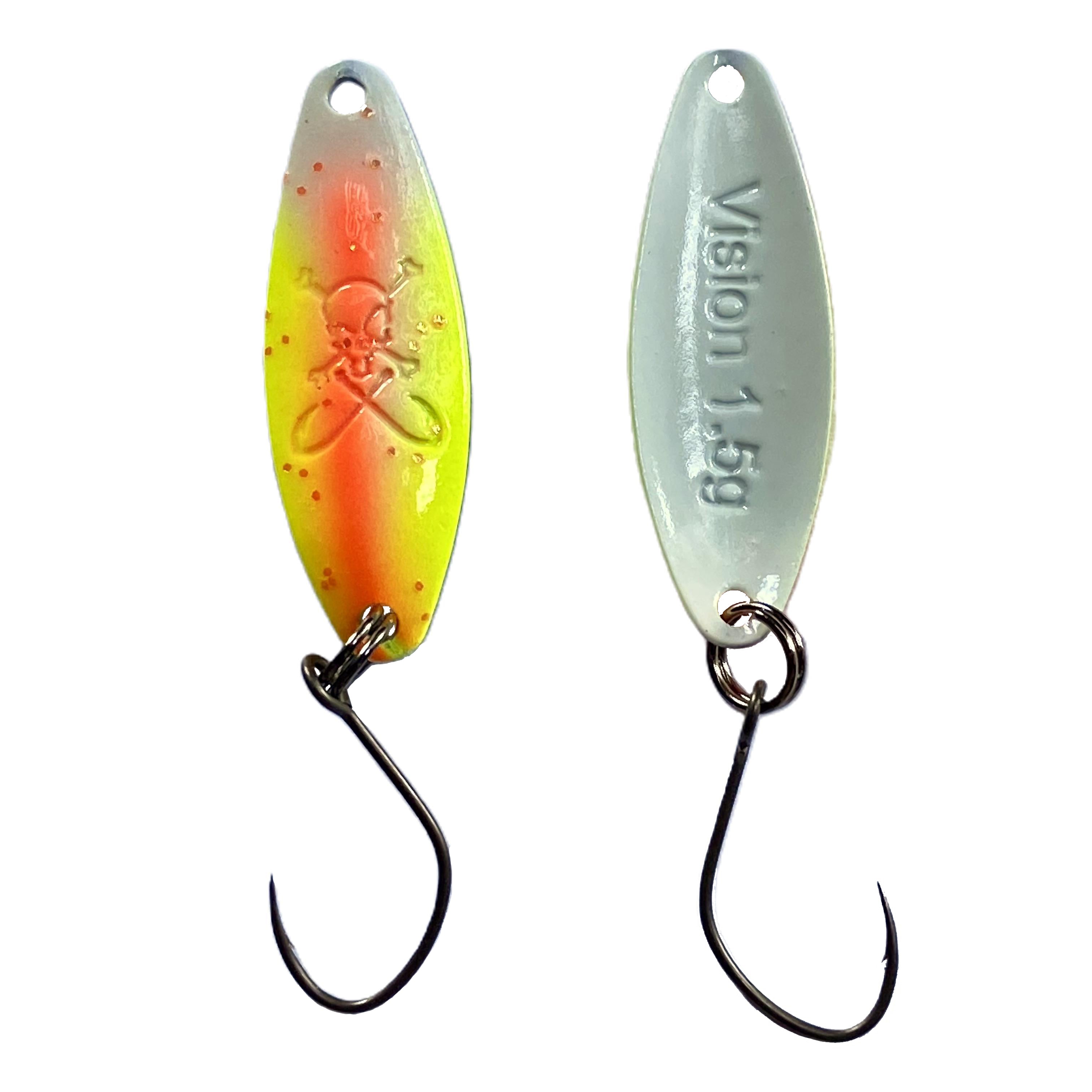 Forellenspoon Vision mit 1,5 Gramm, Farbe 11 (Glow in the dark)