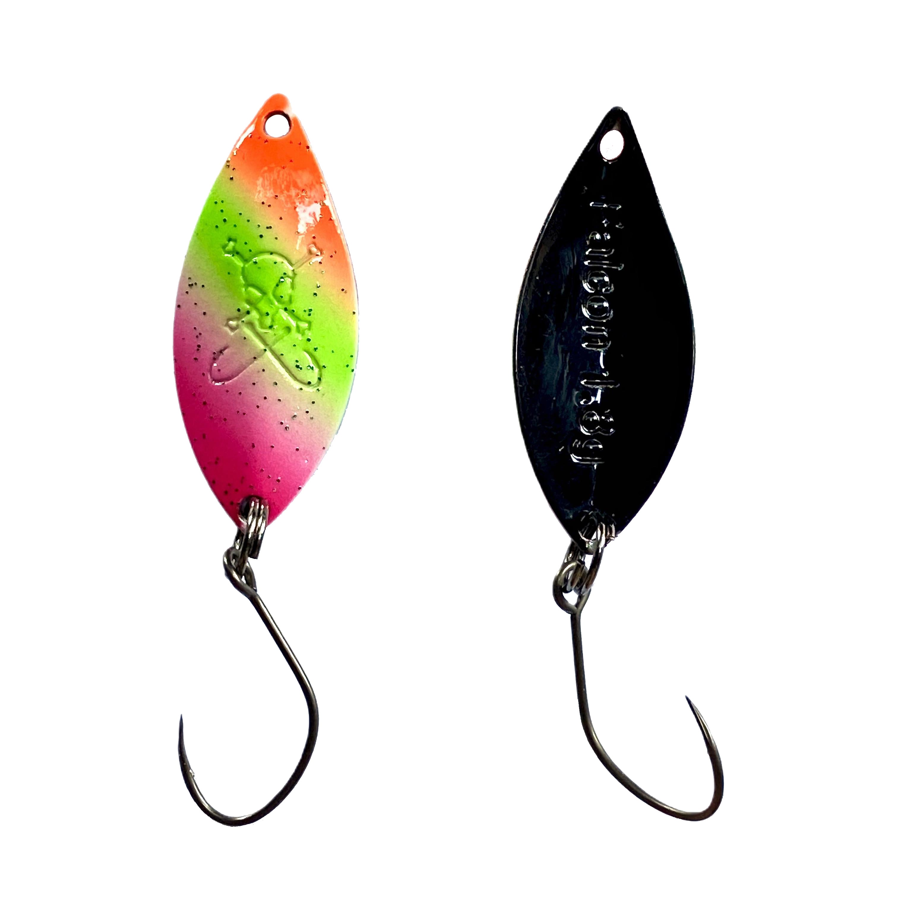 Forellenspoon Falcon mit 1,8 Gramm, Farbe 12 (Glow in the dark)