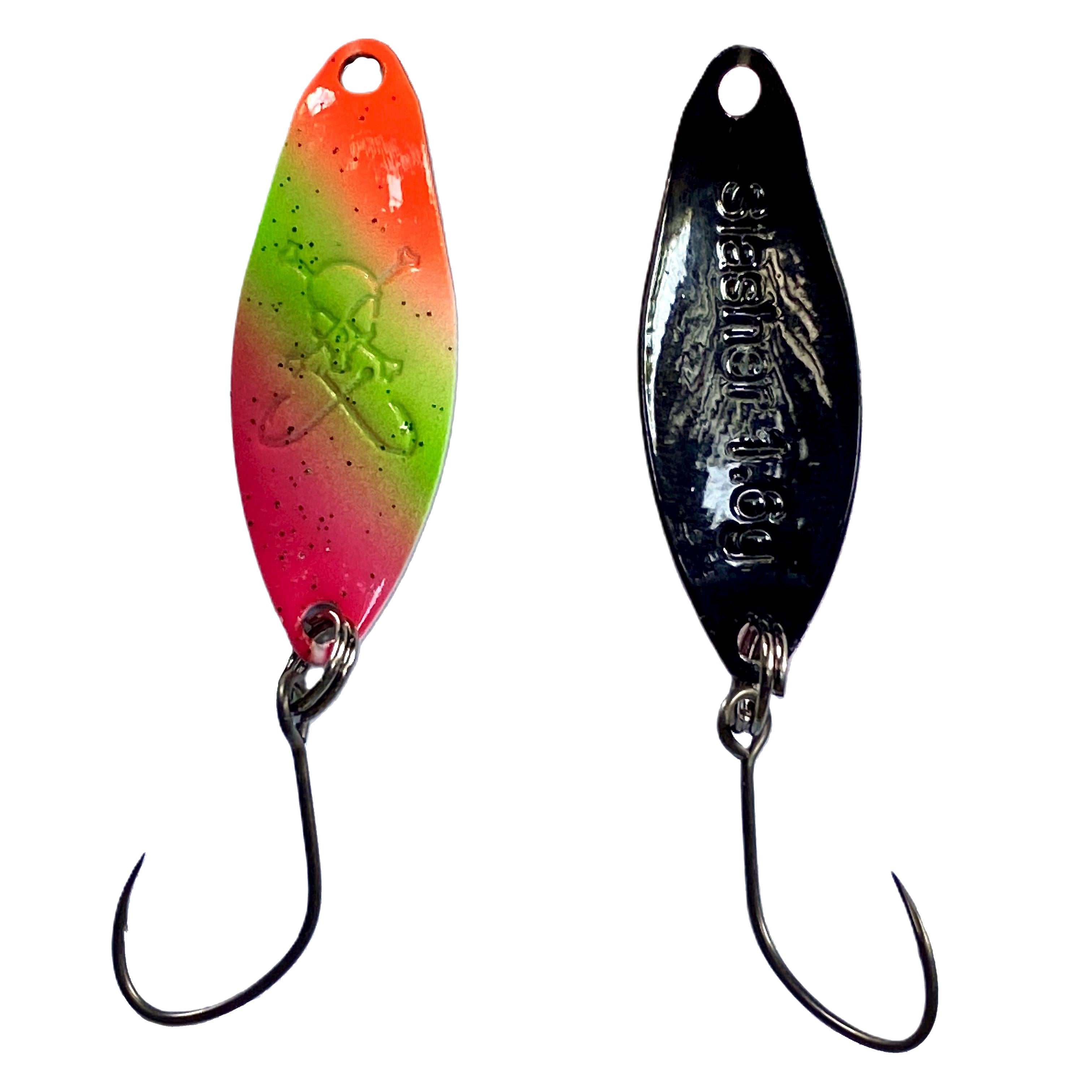 Forellenspoon Slasher mit 1,6 Gramm, Farbe 12 (Glow in the dark)
