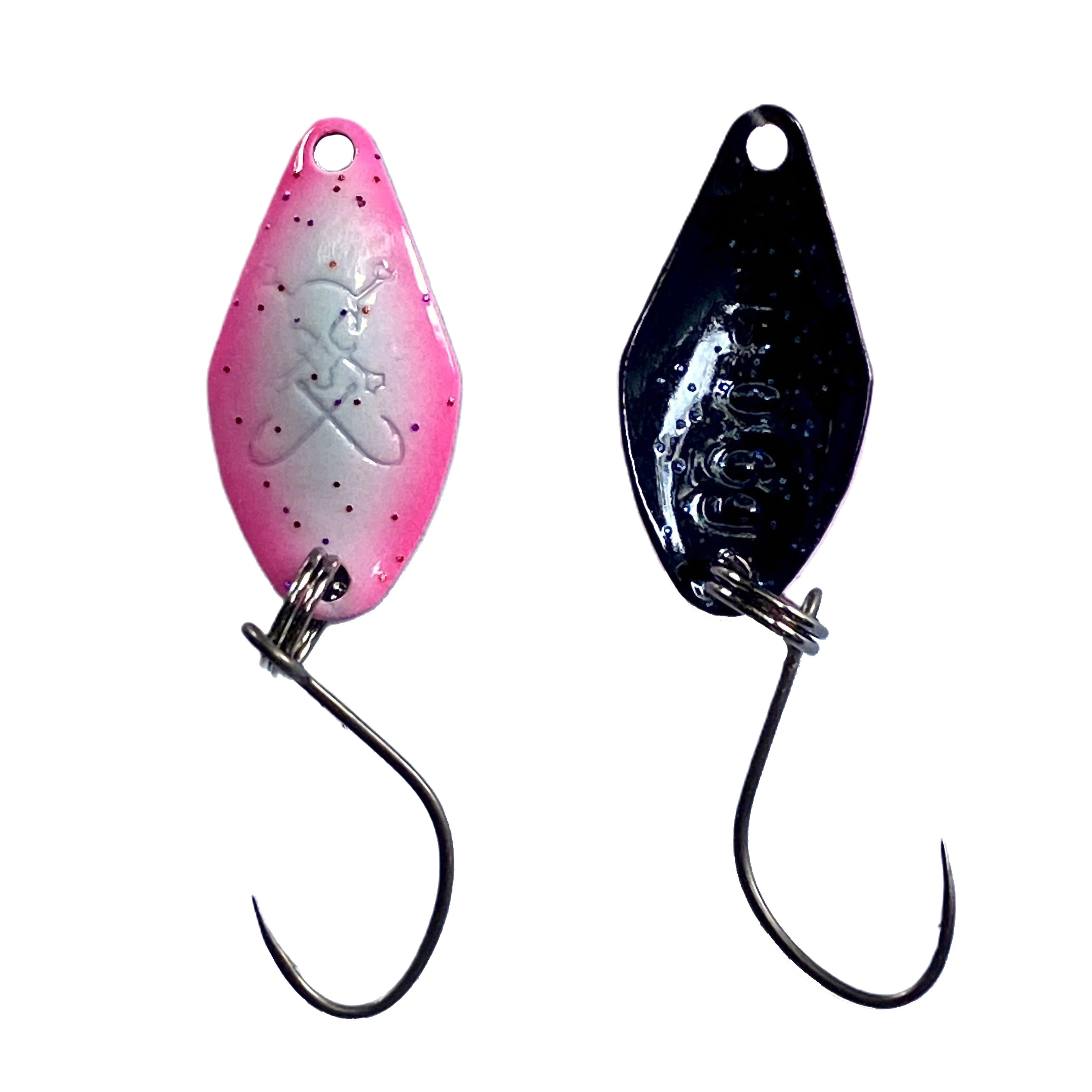 Forellenspoon Gills mit 0,6 Gramm, Farbe 13 (Glow in the dark)