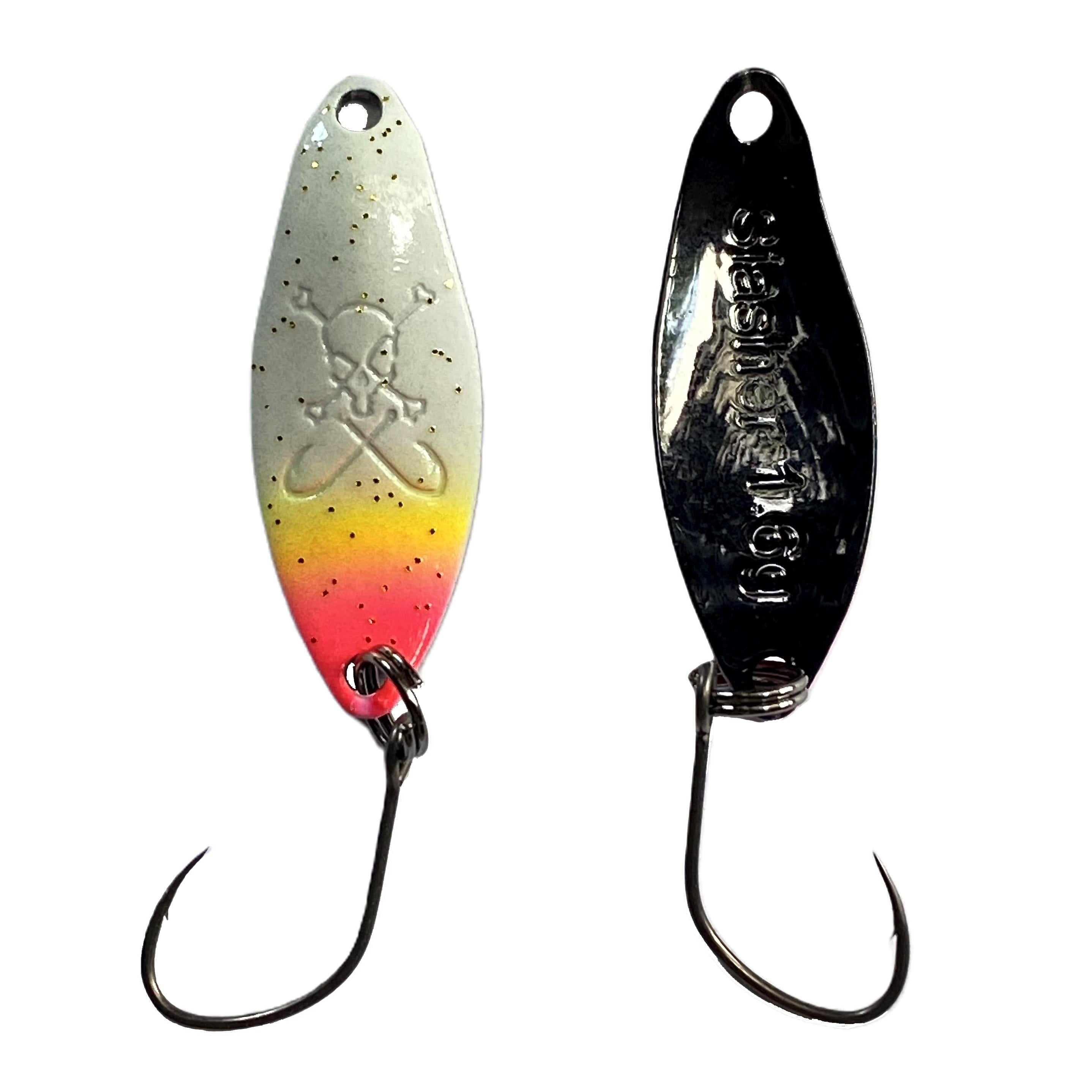 Forellenspoon Slasher mit 1,6 Gramm, Farbe 14 (Glow in the dark)