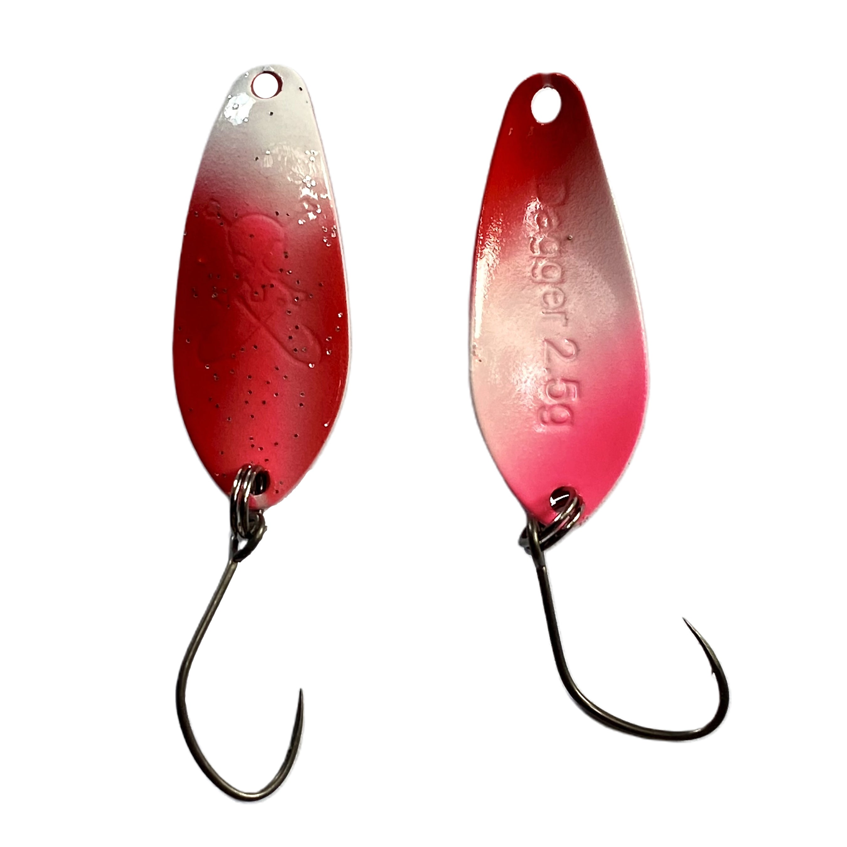 Forellenspoon Dagger mit 2,5 Gramm, Farbe 15 (Glow in the dark)