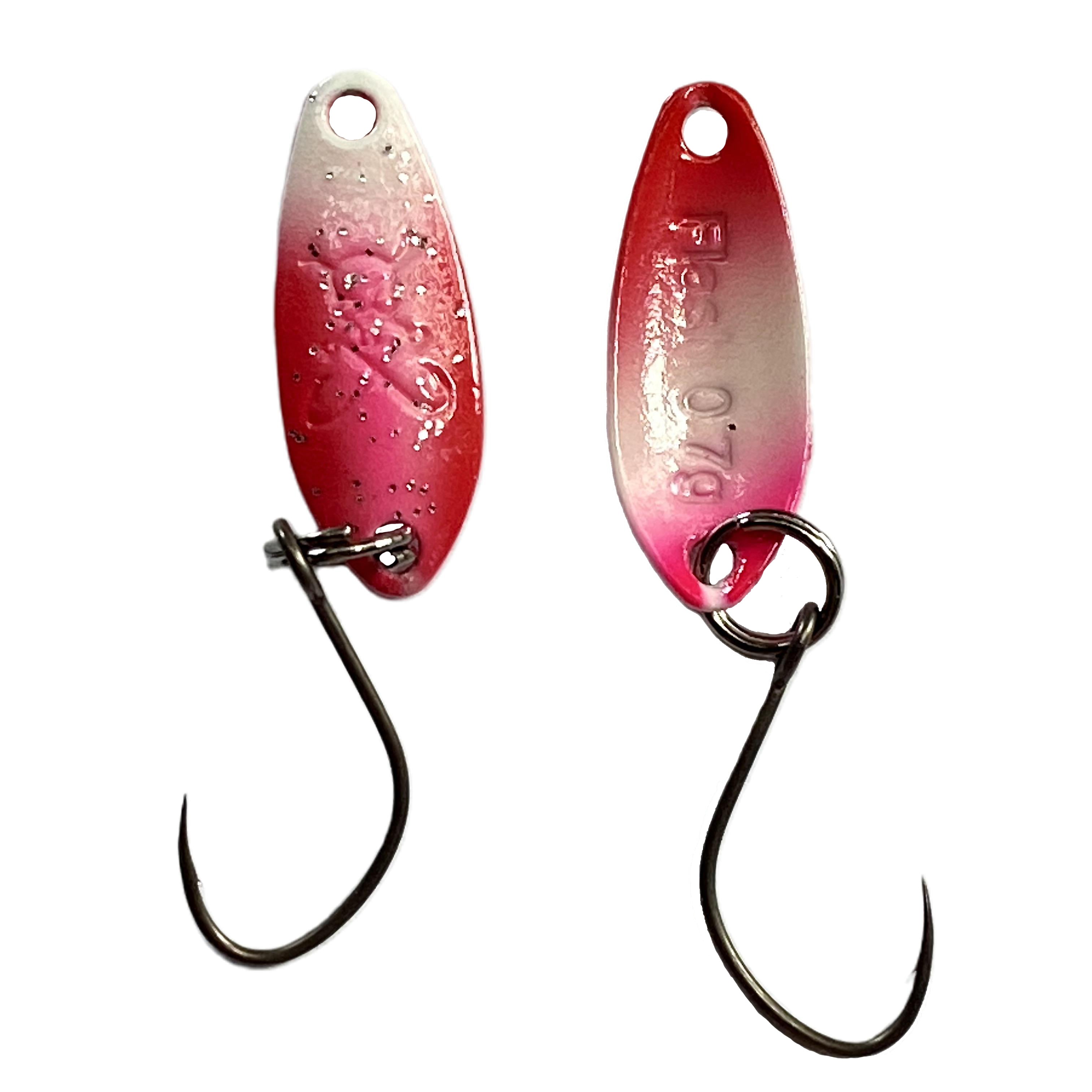 Forellenspoon Flash mit 0,7 Gramm, Farbe 15 (Glow in the dark)