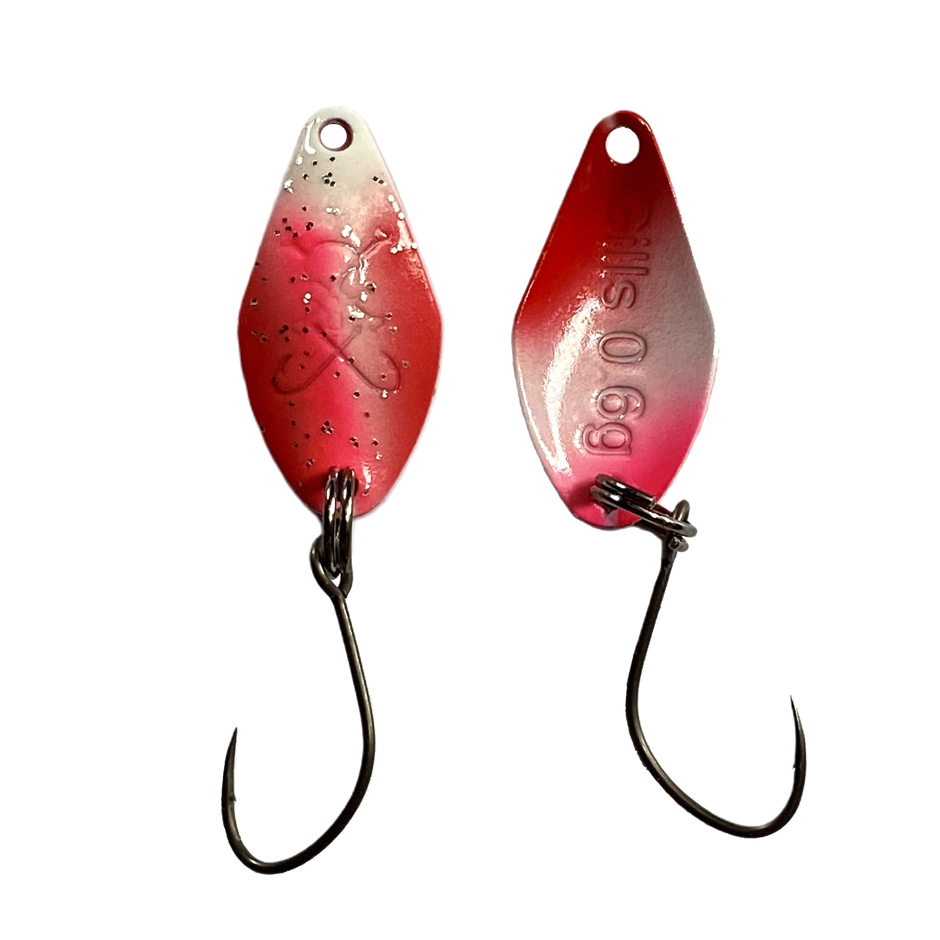 Forellenspoon Gills mit 0,6 Gramm, Farbe 15 (Glow in the dark)