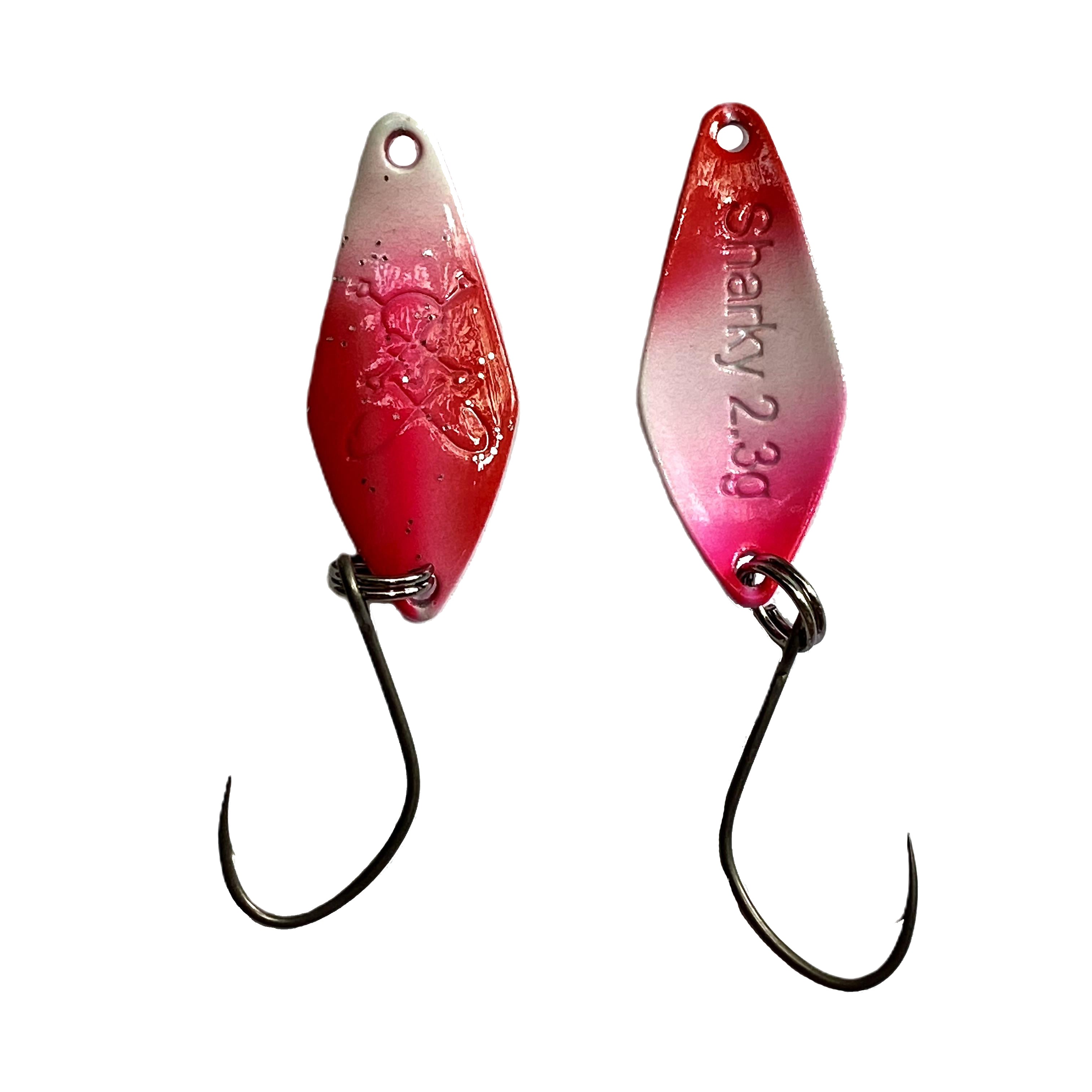 Forellenspoon Sharky mit 2,3 Gramm, Farbe 15 (Glow in the dark)