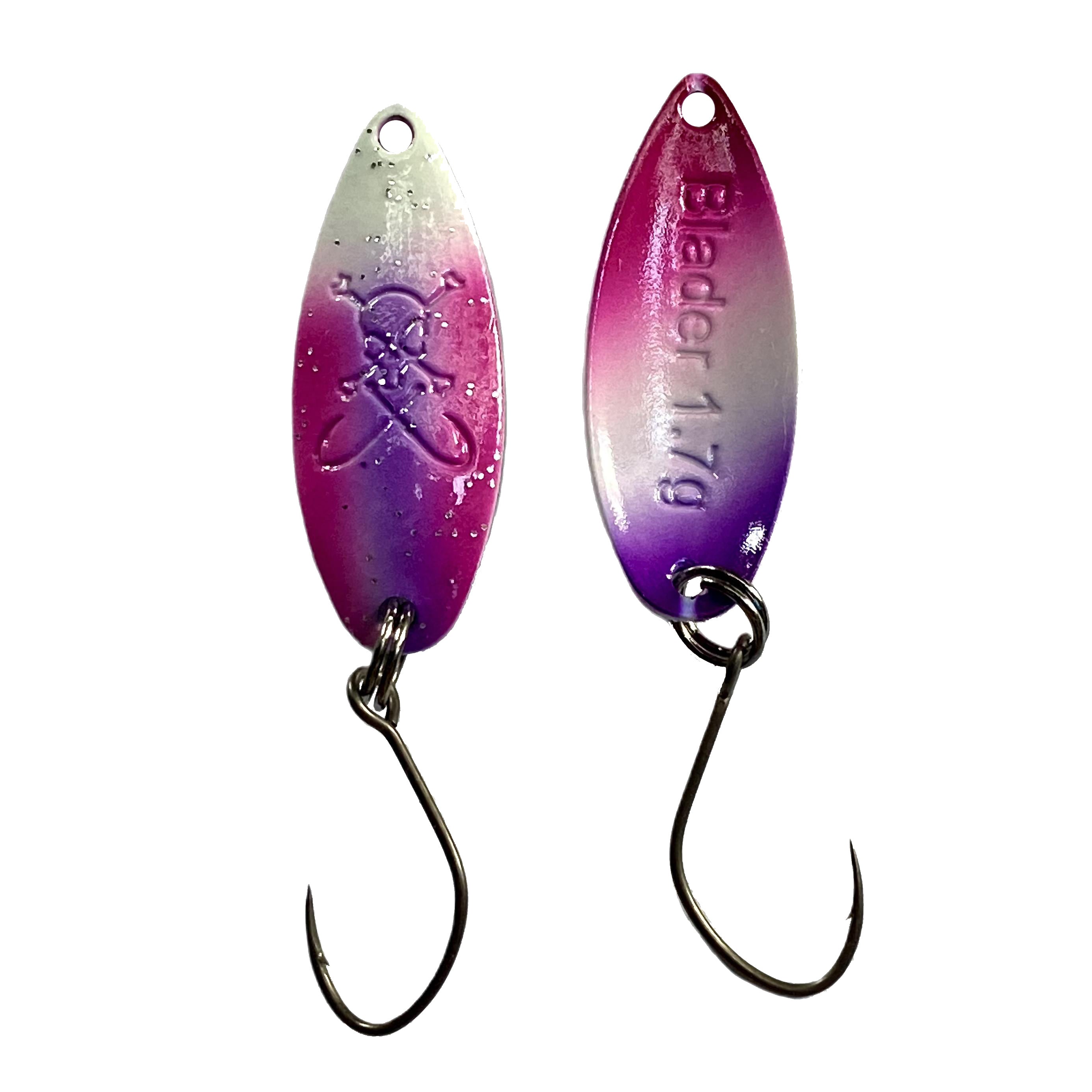 Forellenspoon Blader mit 1,7 Gramm, Farbe 16 (Glow in the dark)