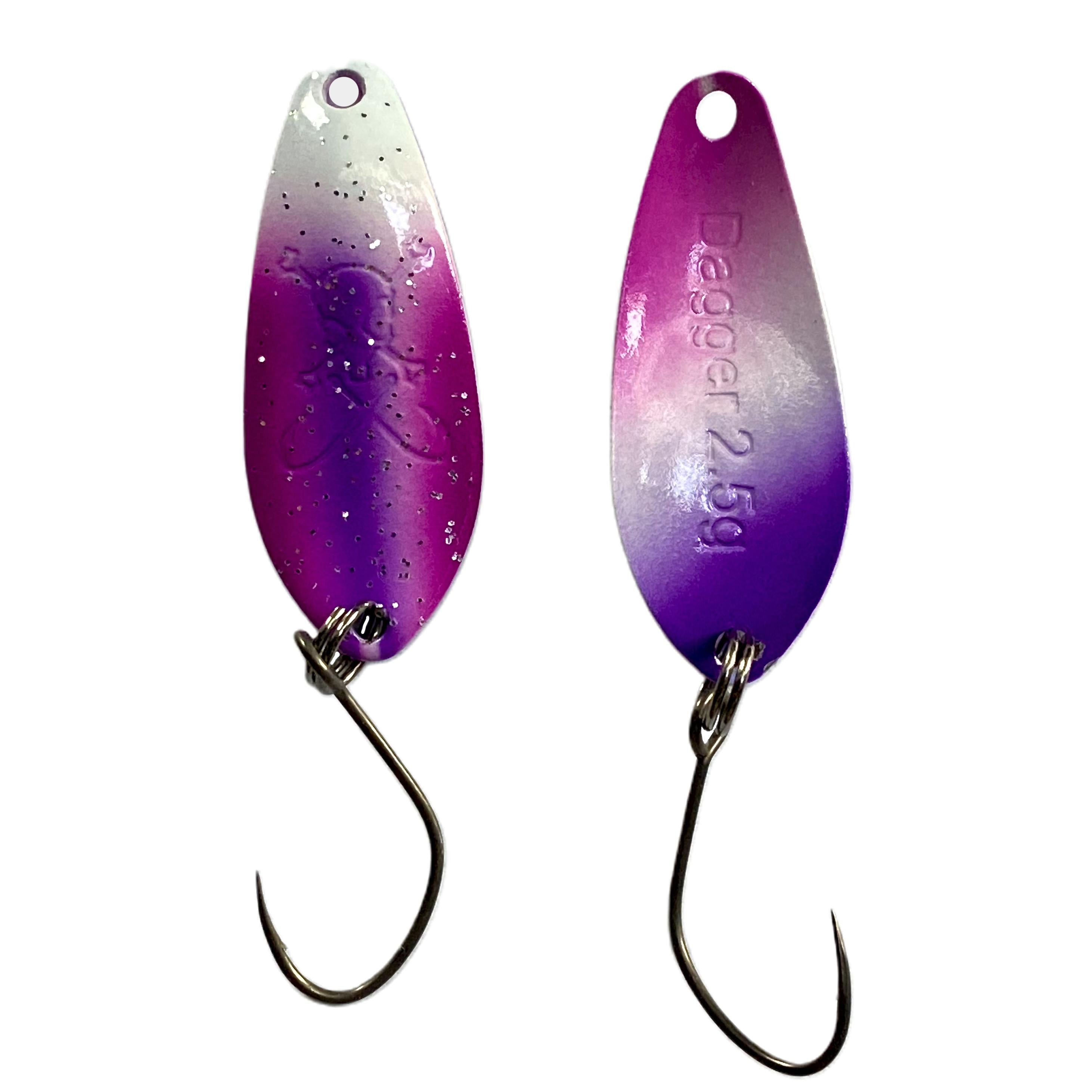 Forellenspoon Dagger mit 2,5 Gramm, Farbe 16 (Glow in the dark)